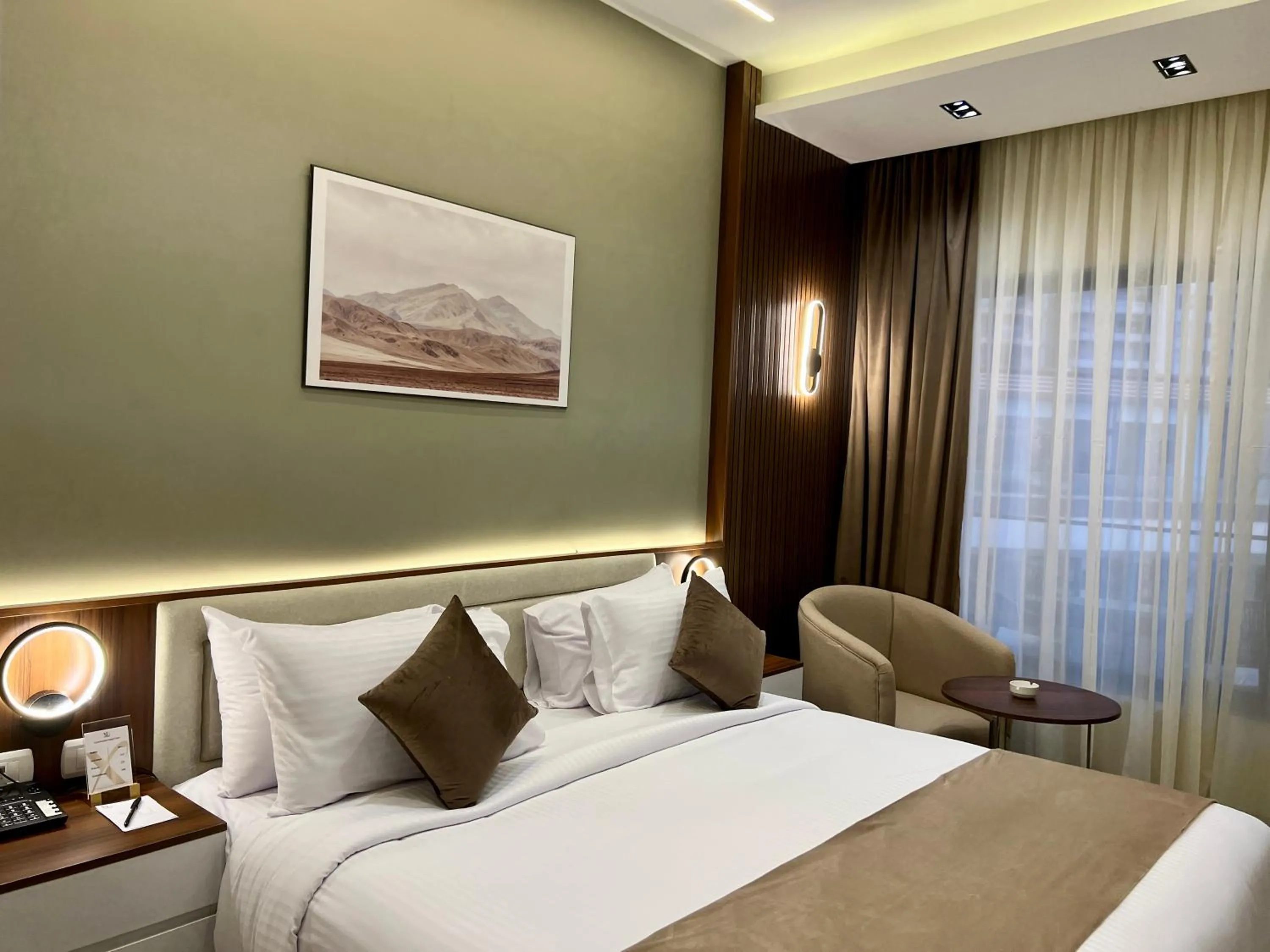 Bed in XU San Stefano Hotel Alexandria