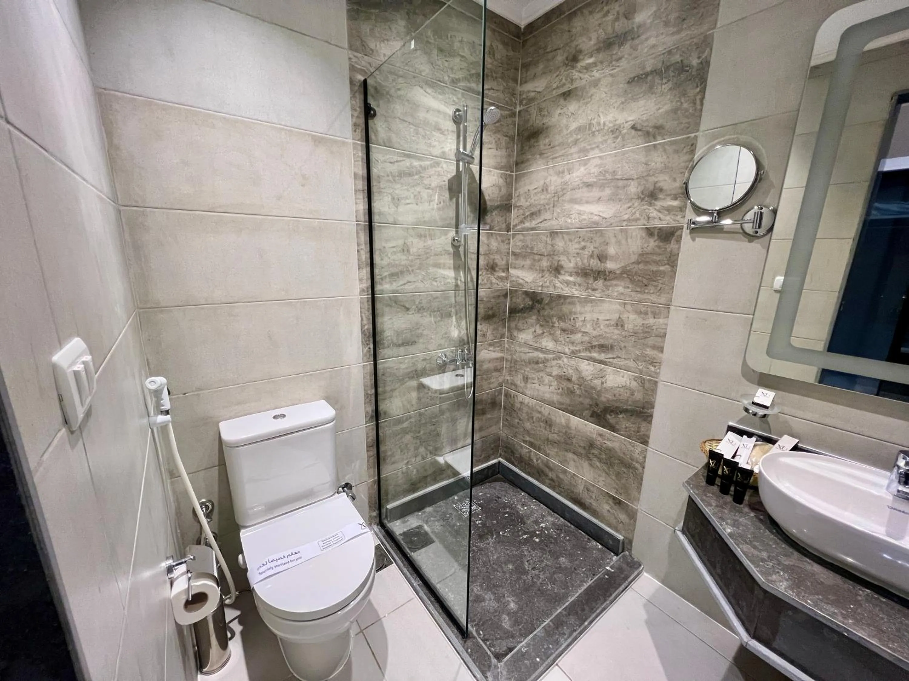 Bathroom in XU San Stefano Hotel Alexandria