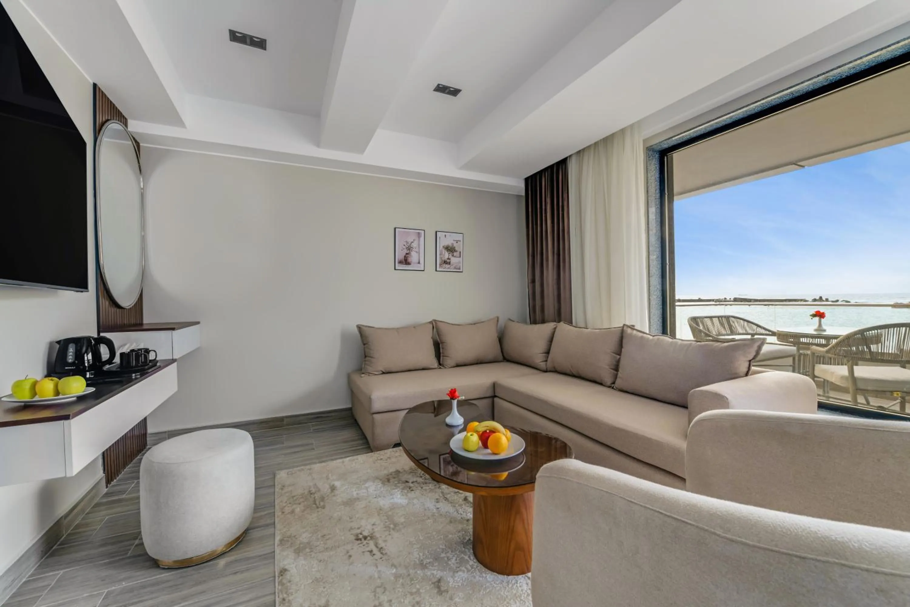 Seating area in XU San Stefano Hotel Alexandria