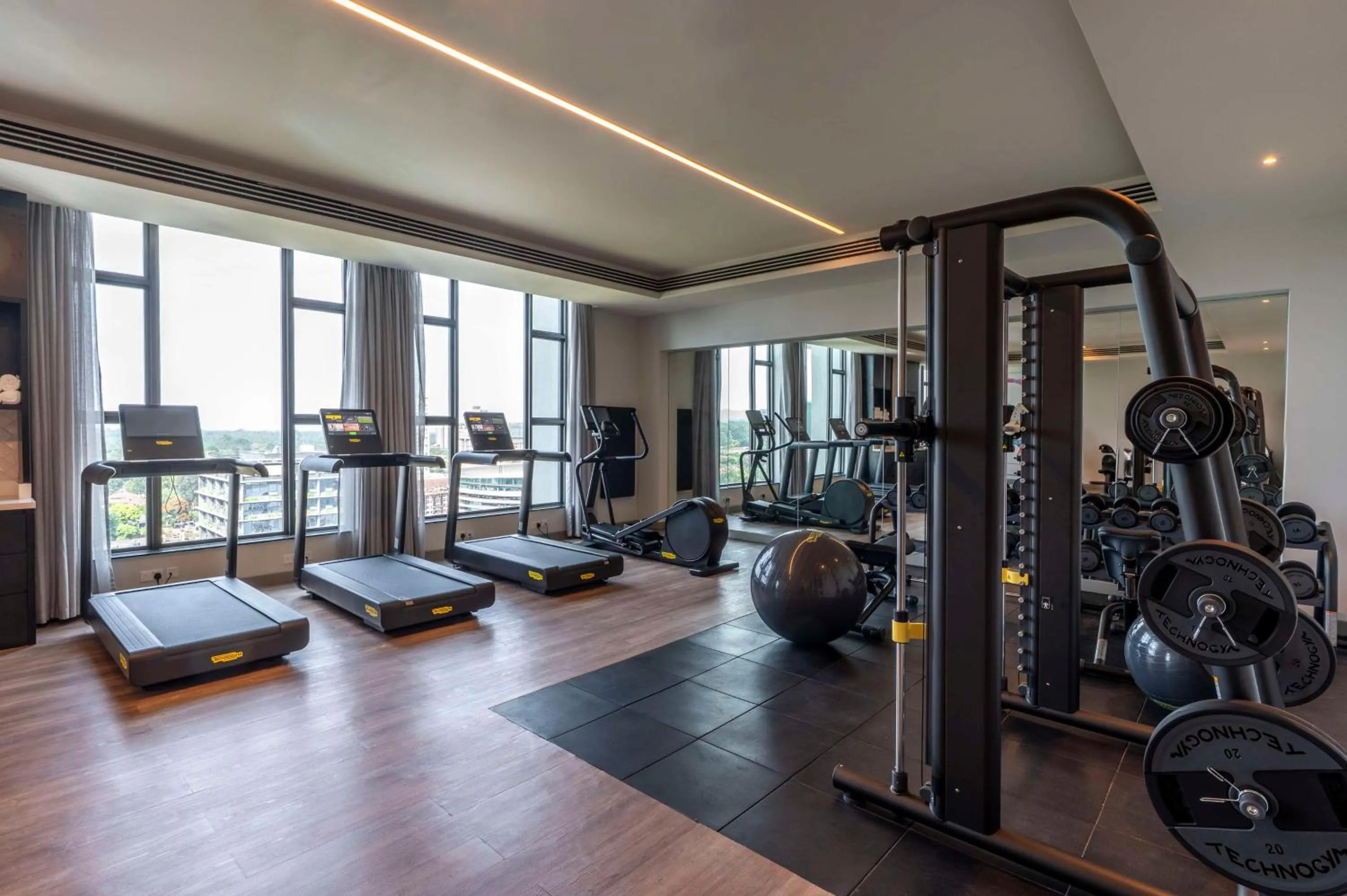 Fitness centre/facilities in Hyatt House Nairobi Westlands