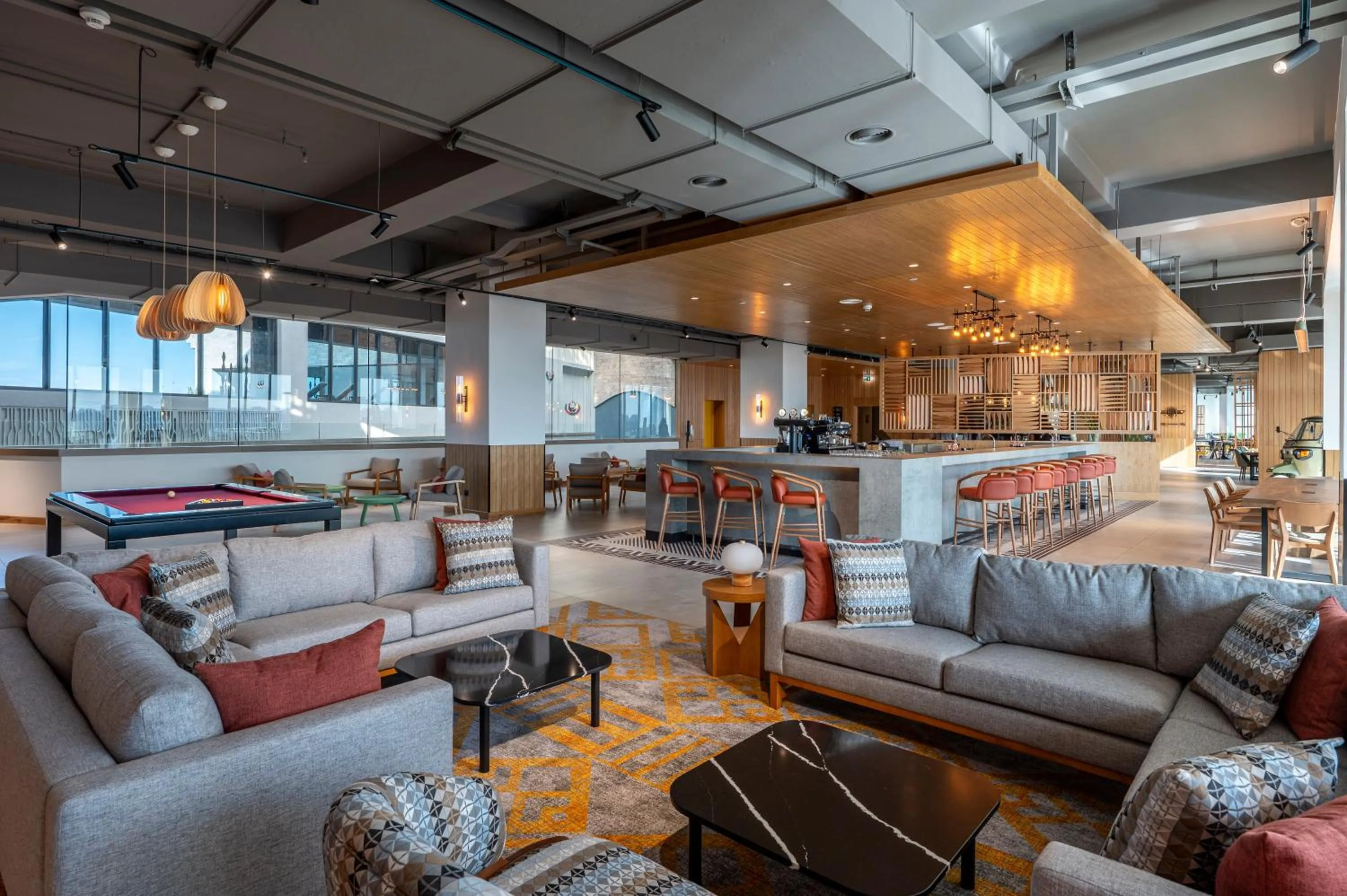 Lounge or bar in Hyatt House Nairobi Westlands