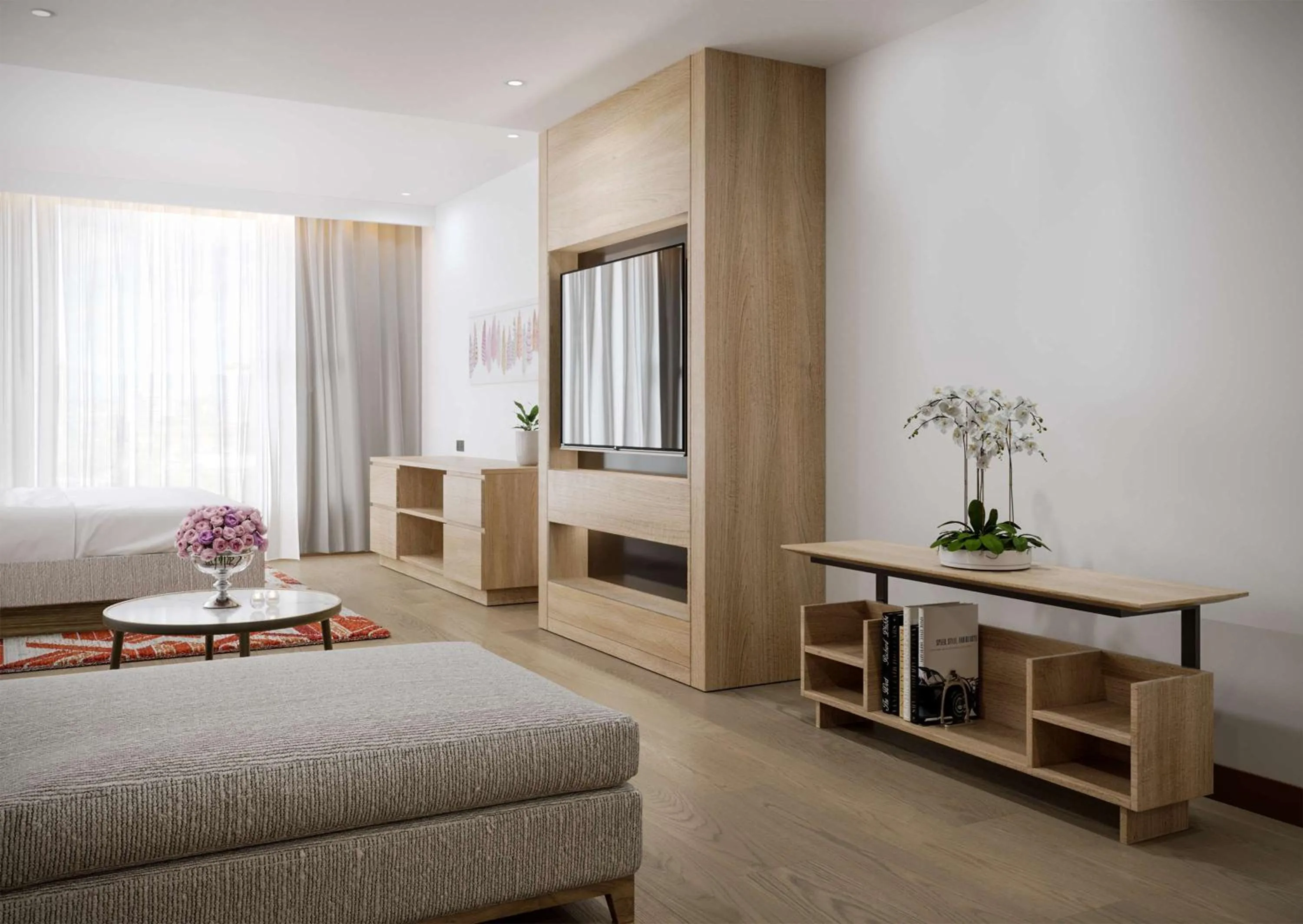 Bed in Hyatt House Nairobi Westlands