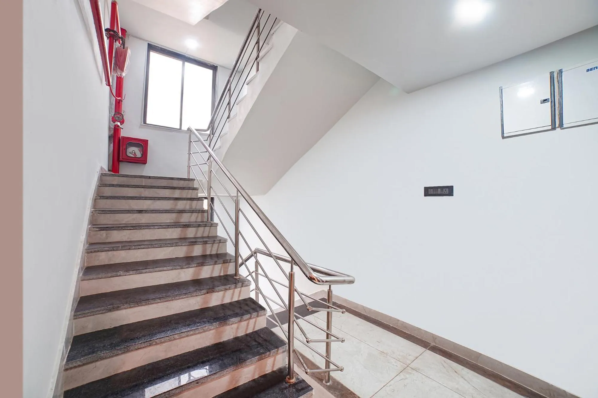 Lobby or reception in FabHotel Bliss Residency