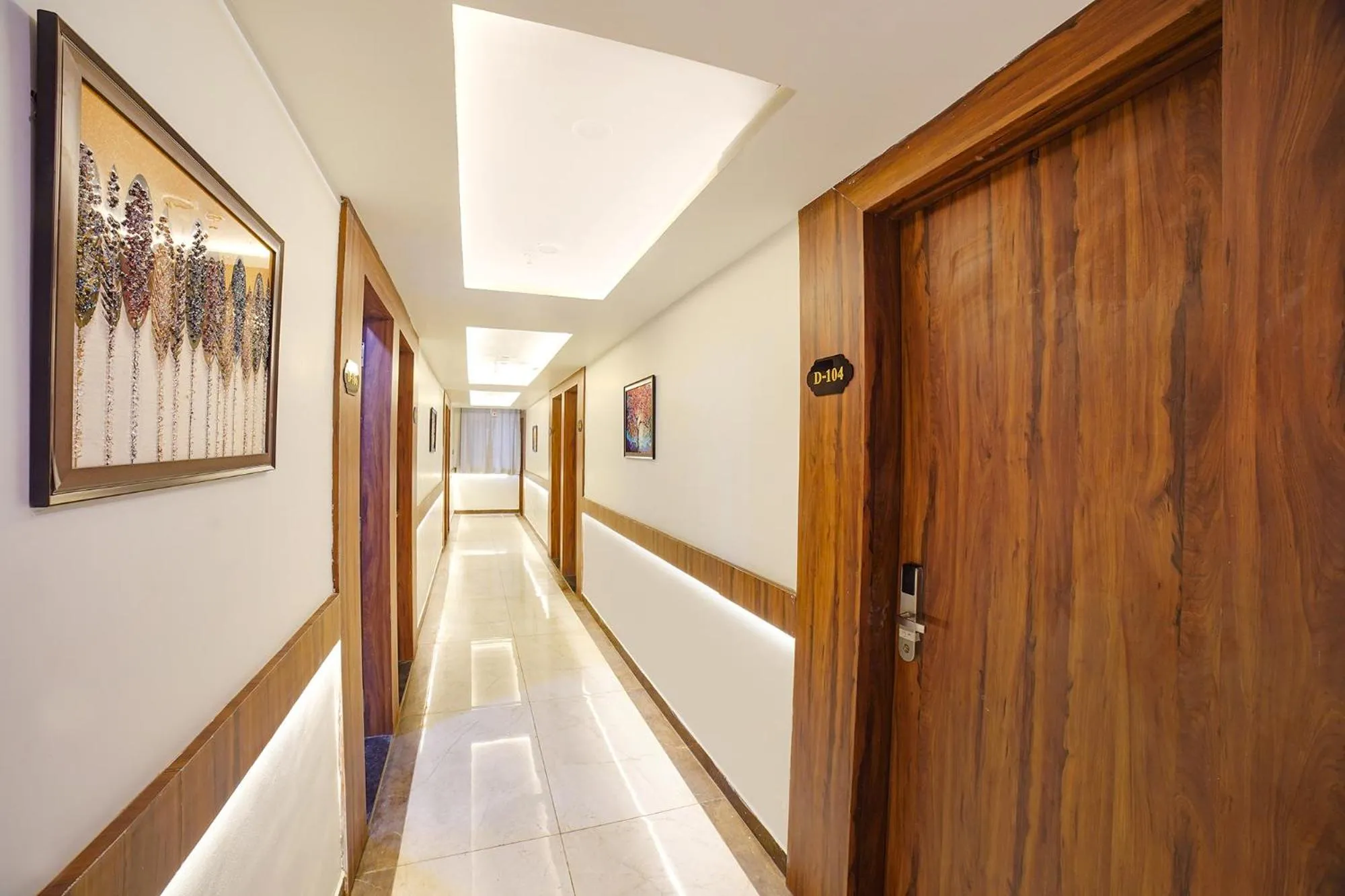 Lobby or reception in FabHotel Bliss Residency