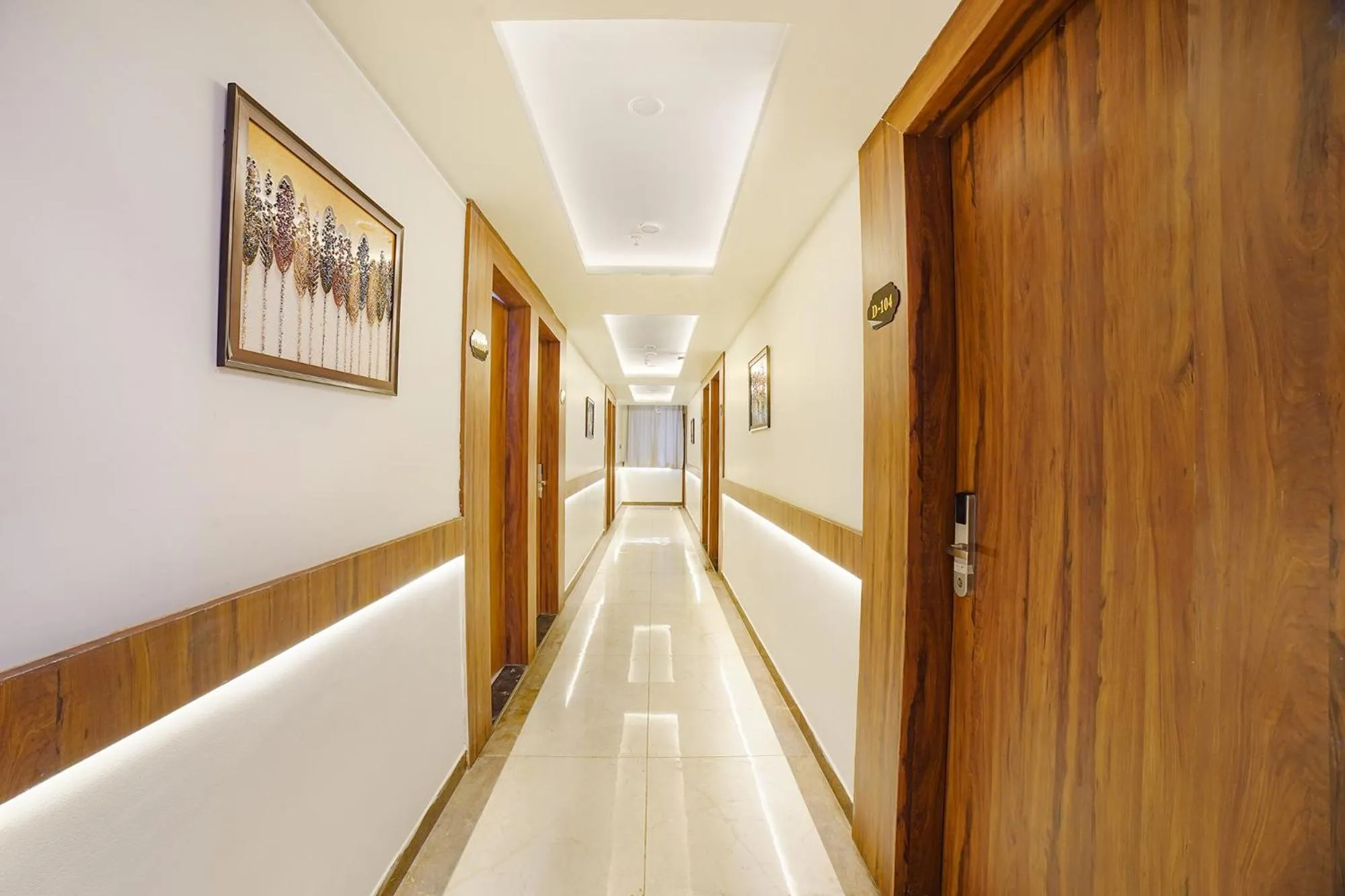 Lobby or reception in FabHotel Bliss Residency