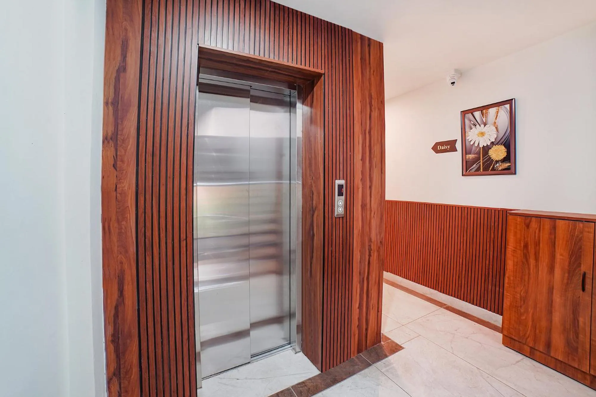 elevator in FabHotel Bliss Residency