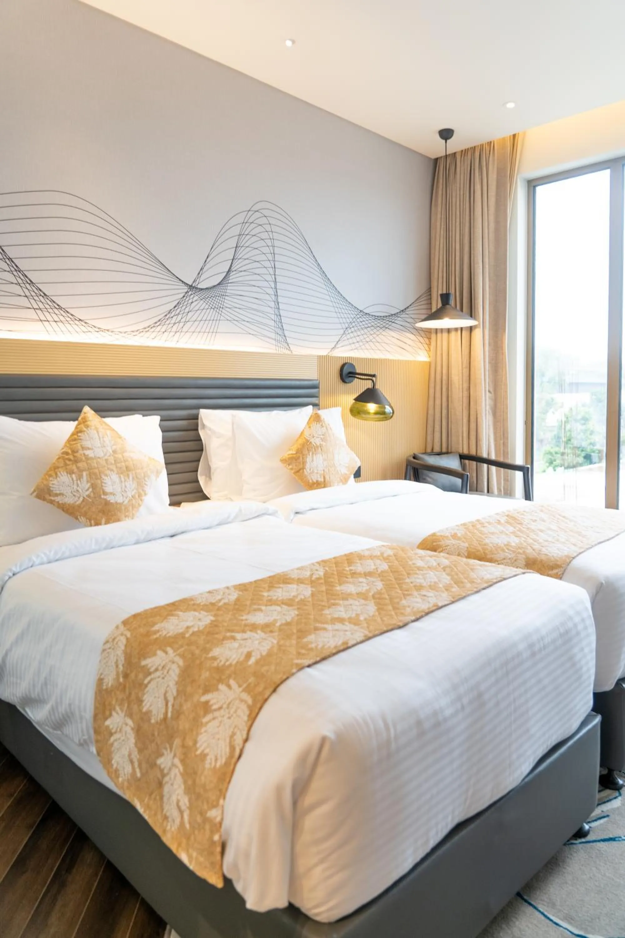 Bed in Ramada Encore By Wyndham Bhiwadi Phool Bagh Chowk