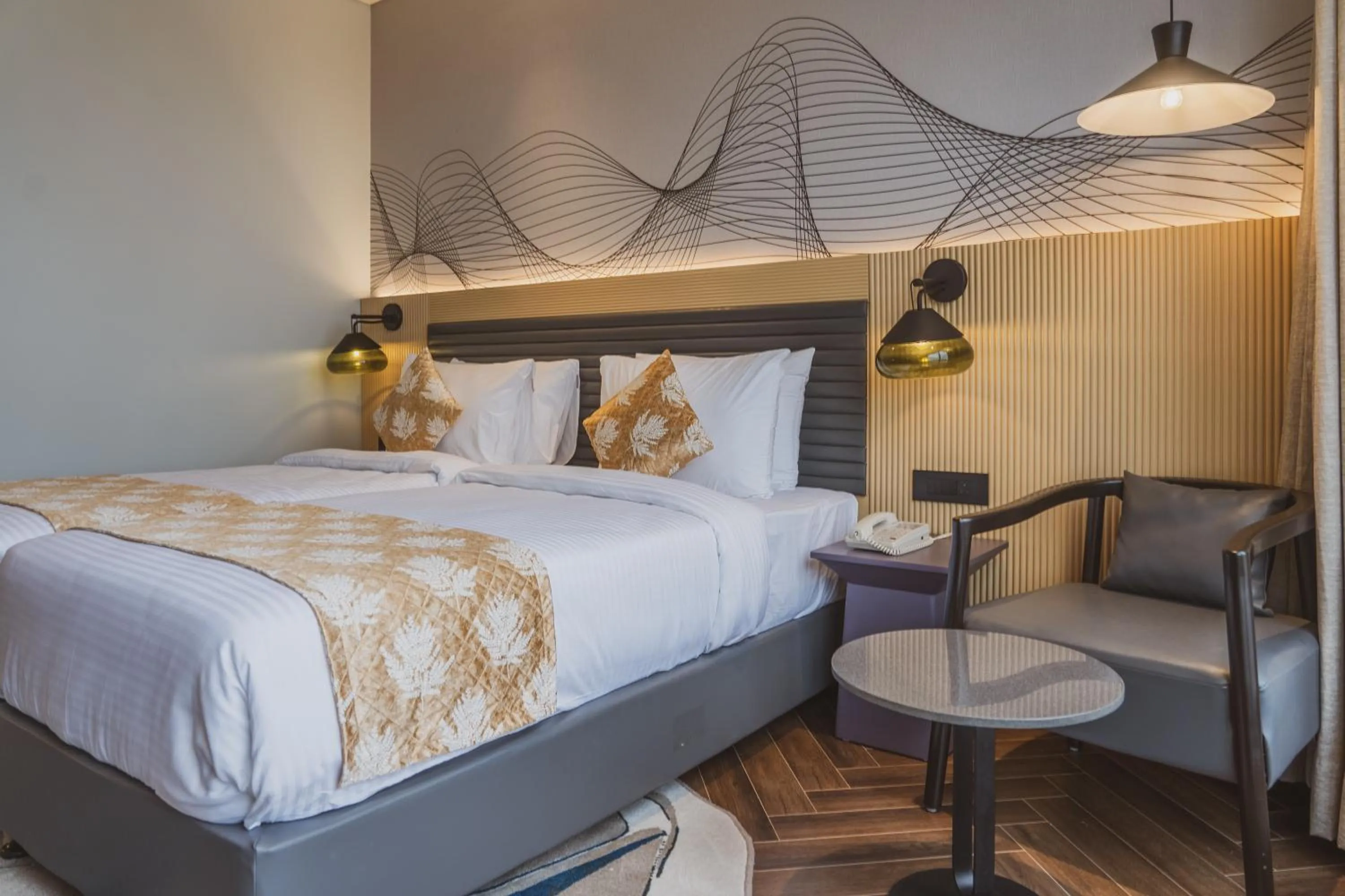 Bed in Ramada Encore By Wyndham Bhiwadi Phool Bagh Chowk