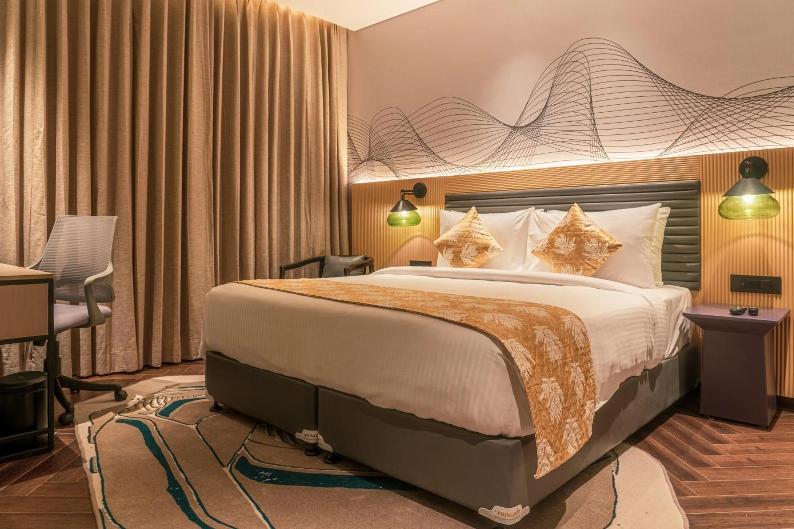 Bed in Ramada Encore By Wyndham Bhiwadi Phool Bagh Chowk