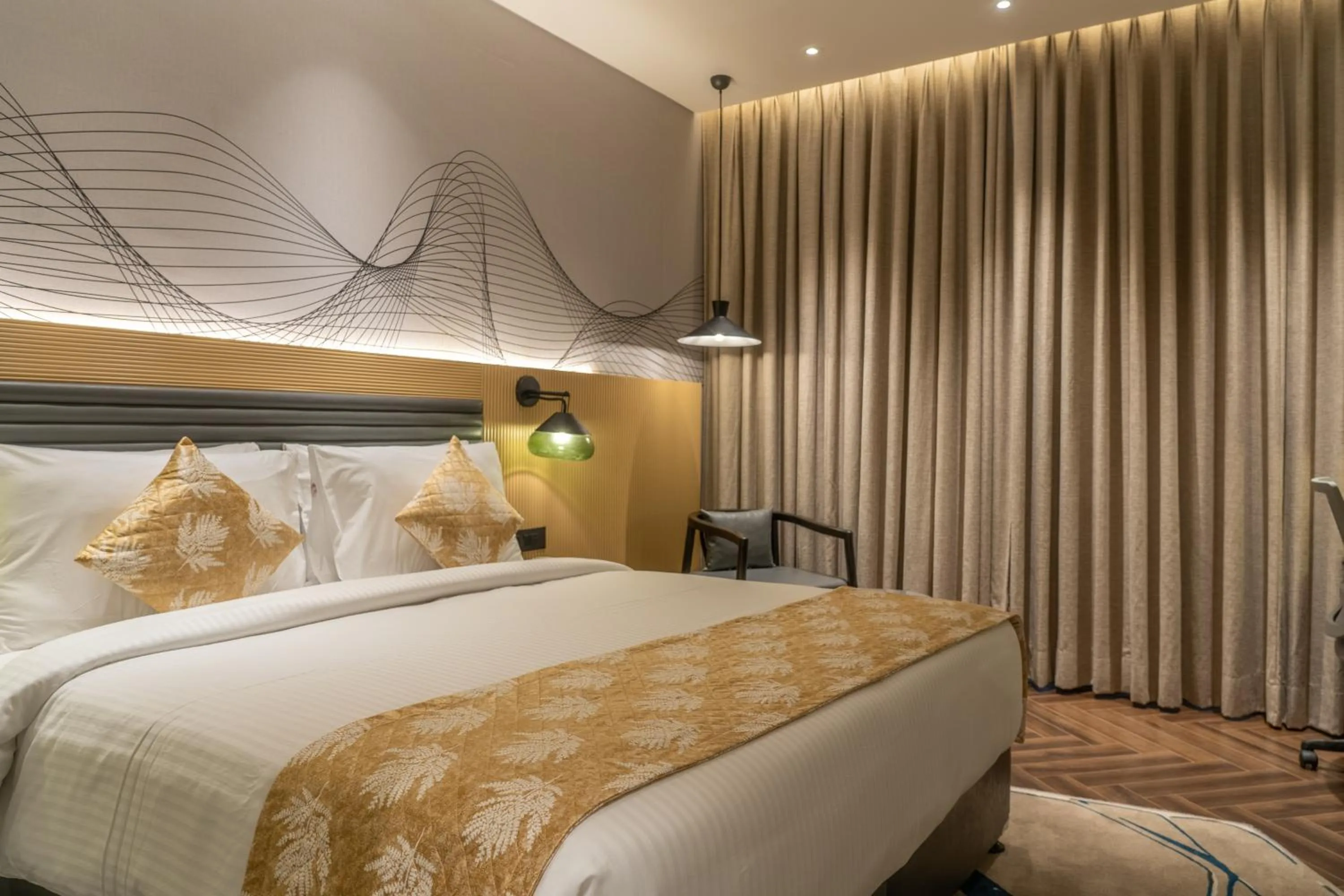 Bed in Ramada Encore By Wyndham Bhiwadi Phool Bagh Chowk