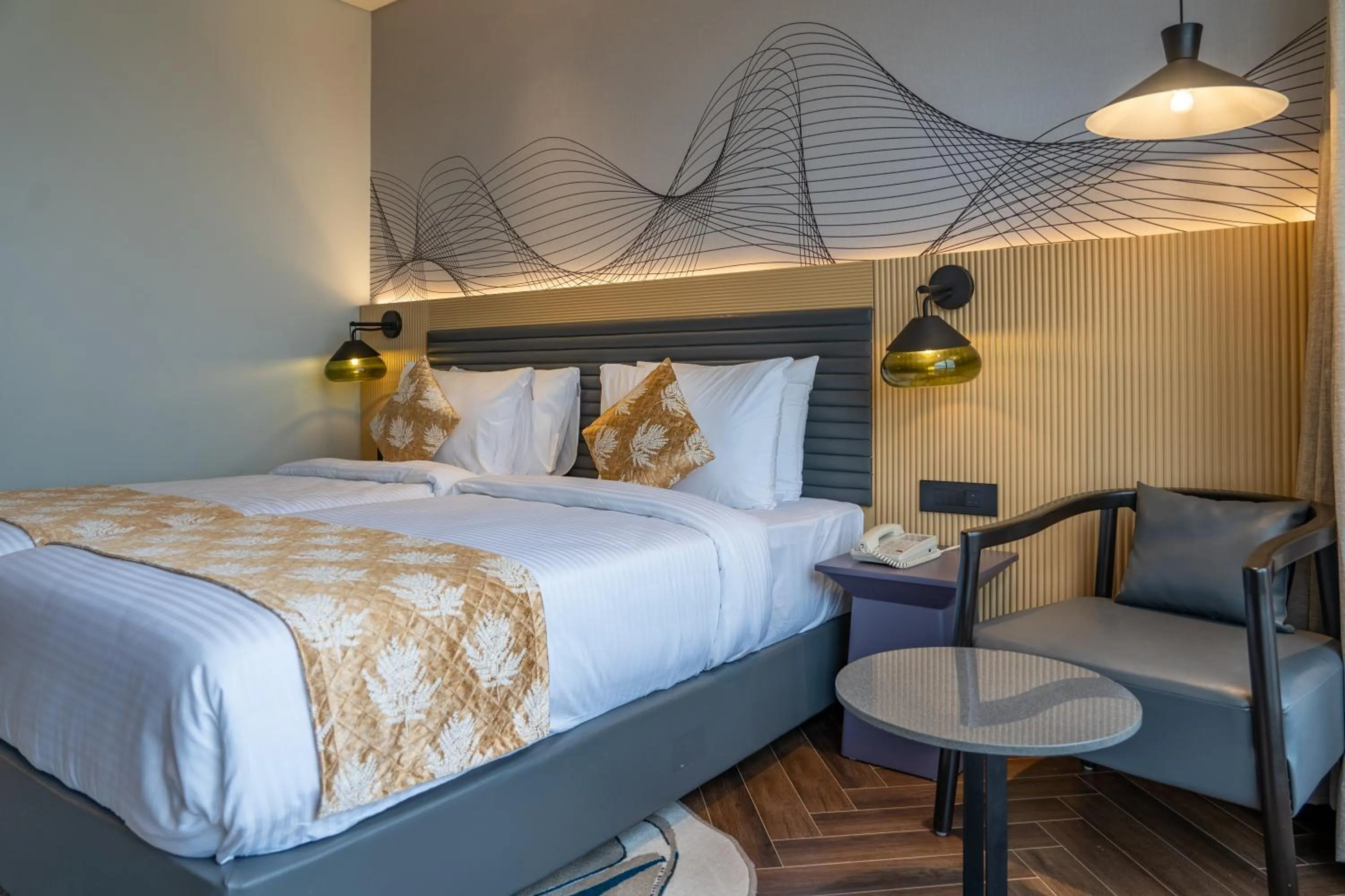 Bed in Ramada Encore By Wyndham Bhiwadi Phool Bagh Chowk