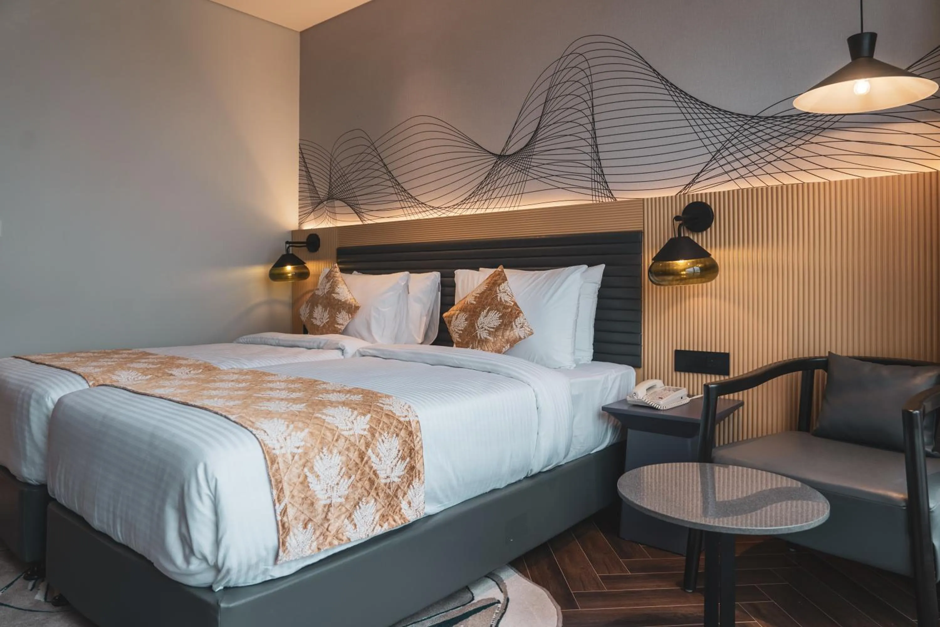 Bed in Ramada Encore By Wyndham Bhiwadi Phool Bagh Chowk