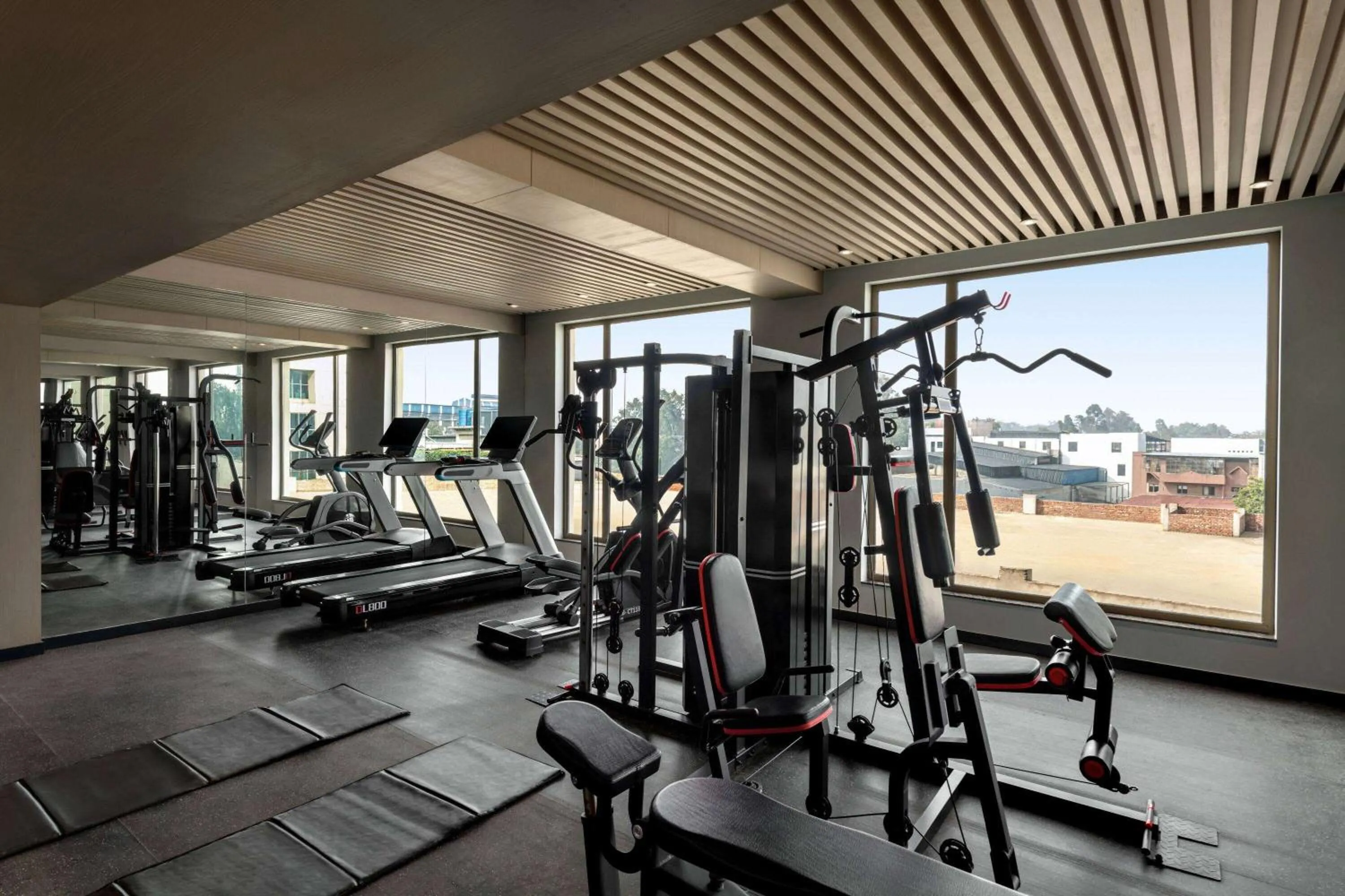 Fitness centre/facilities in Ramada Encore By Wyndham Bhiwadi Phool Bagh Chowk