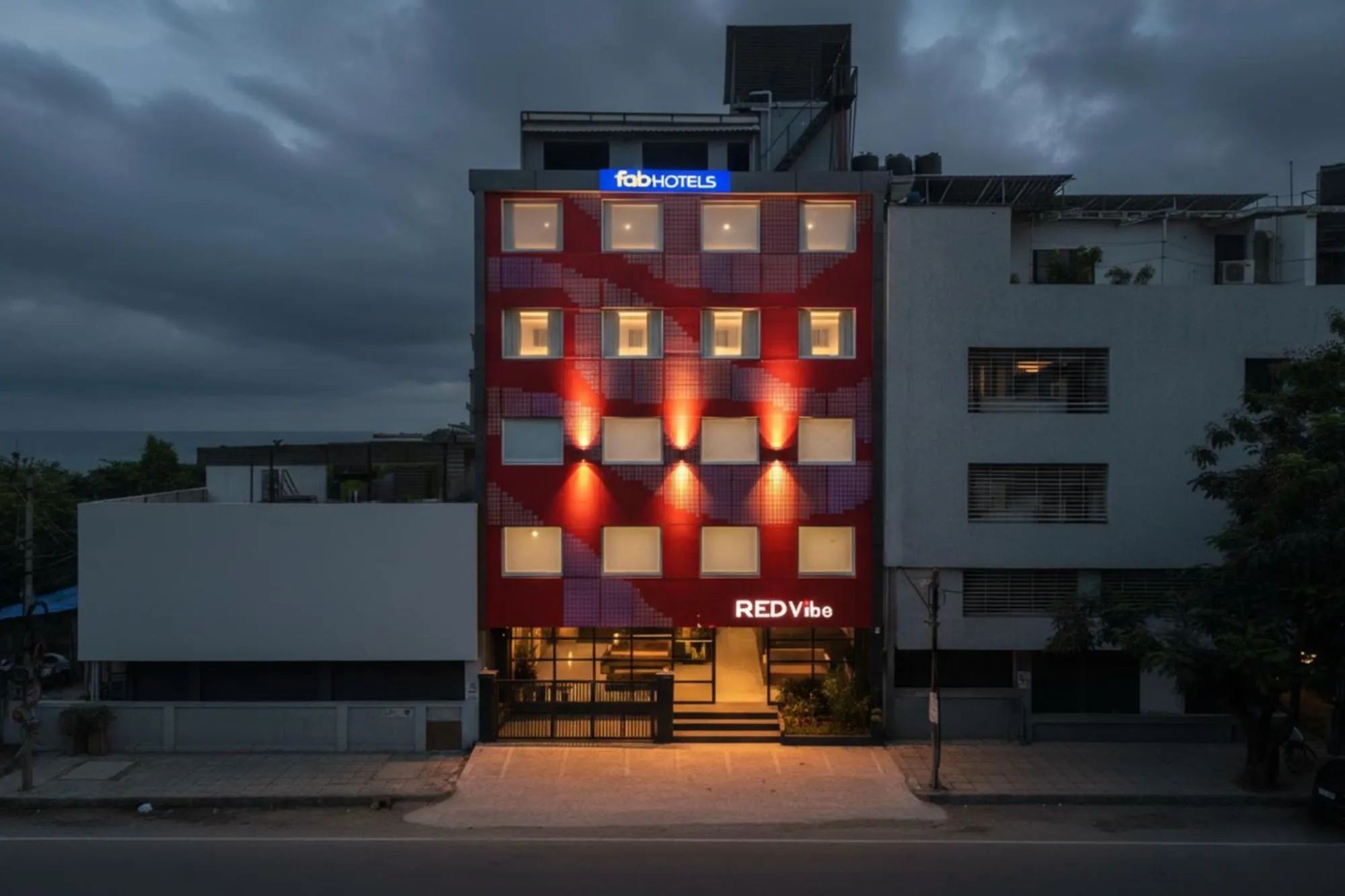 Property building in FabHotel Red Vibe