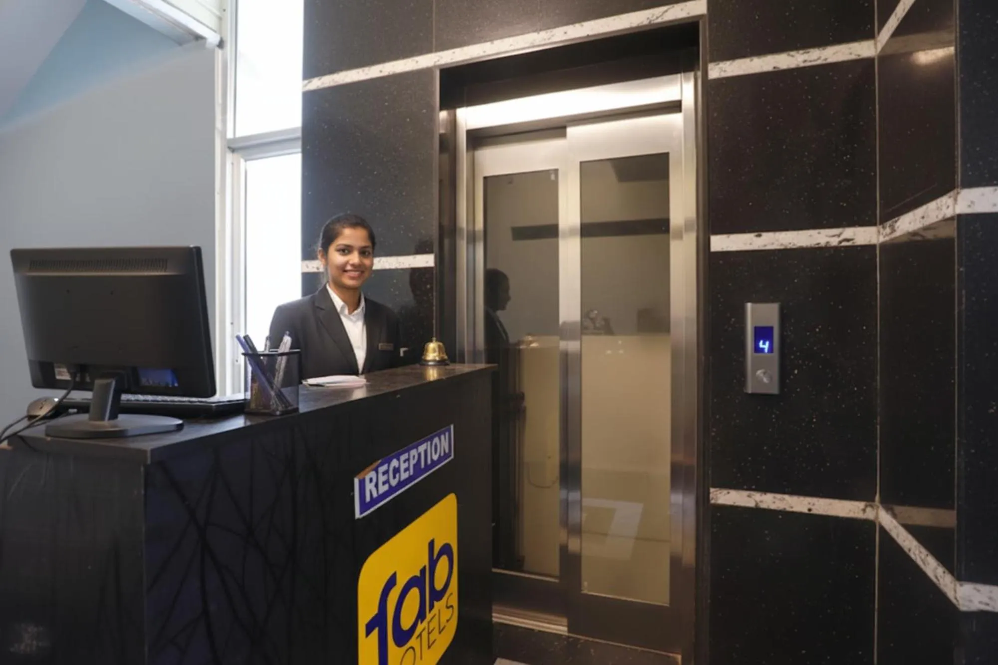 elevator in FabHotel GT Empire