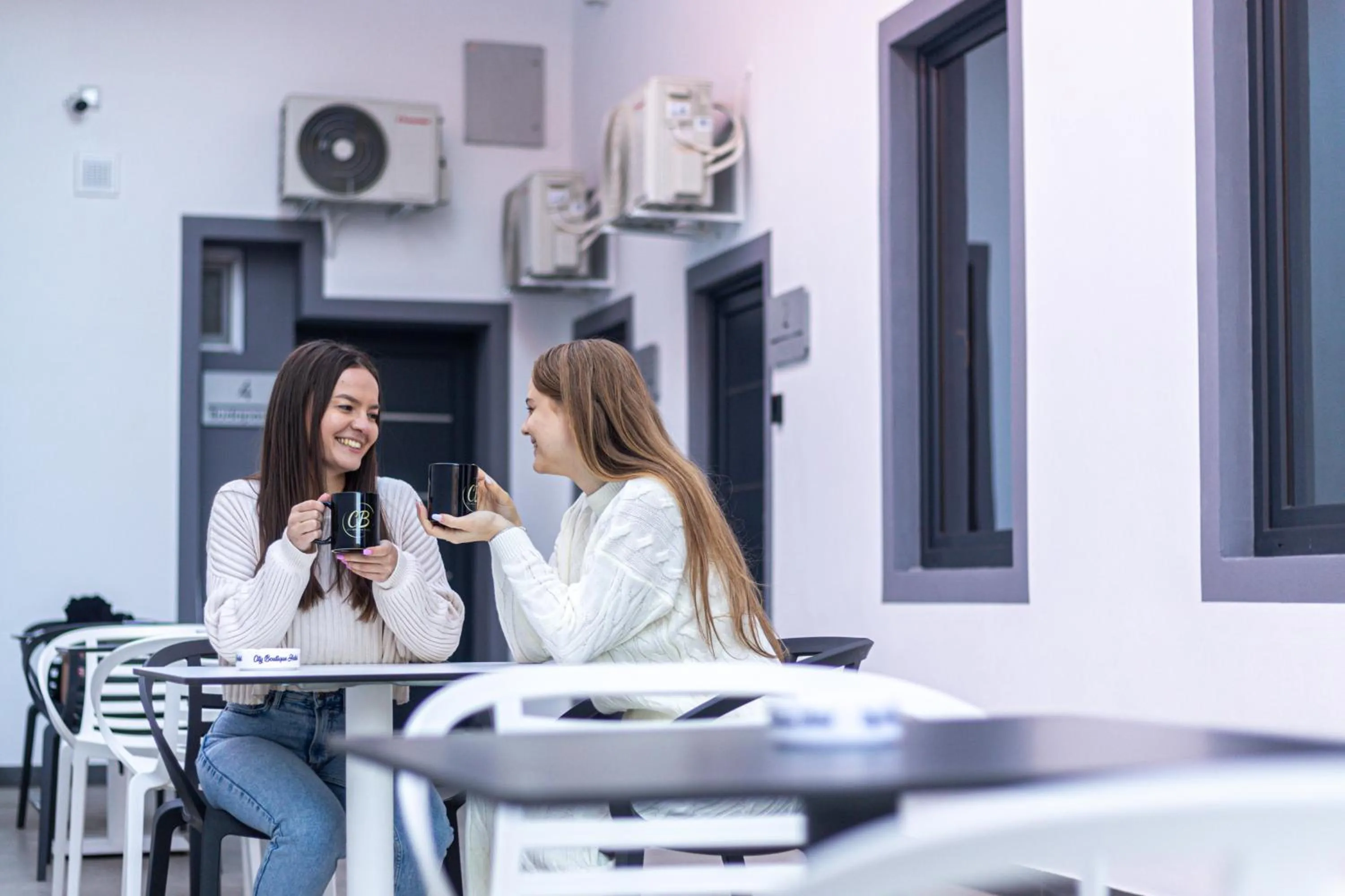 Balcony/Terrace in City Boutique Hotel Reghin