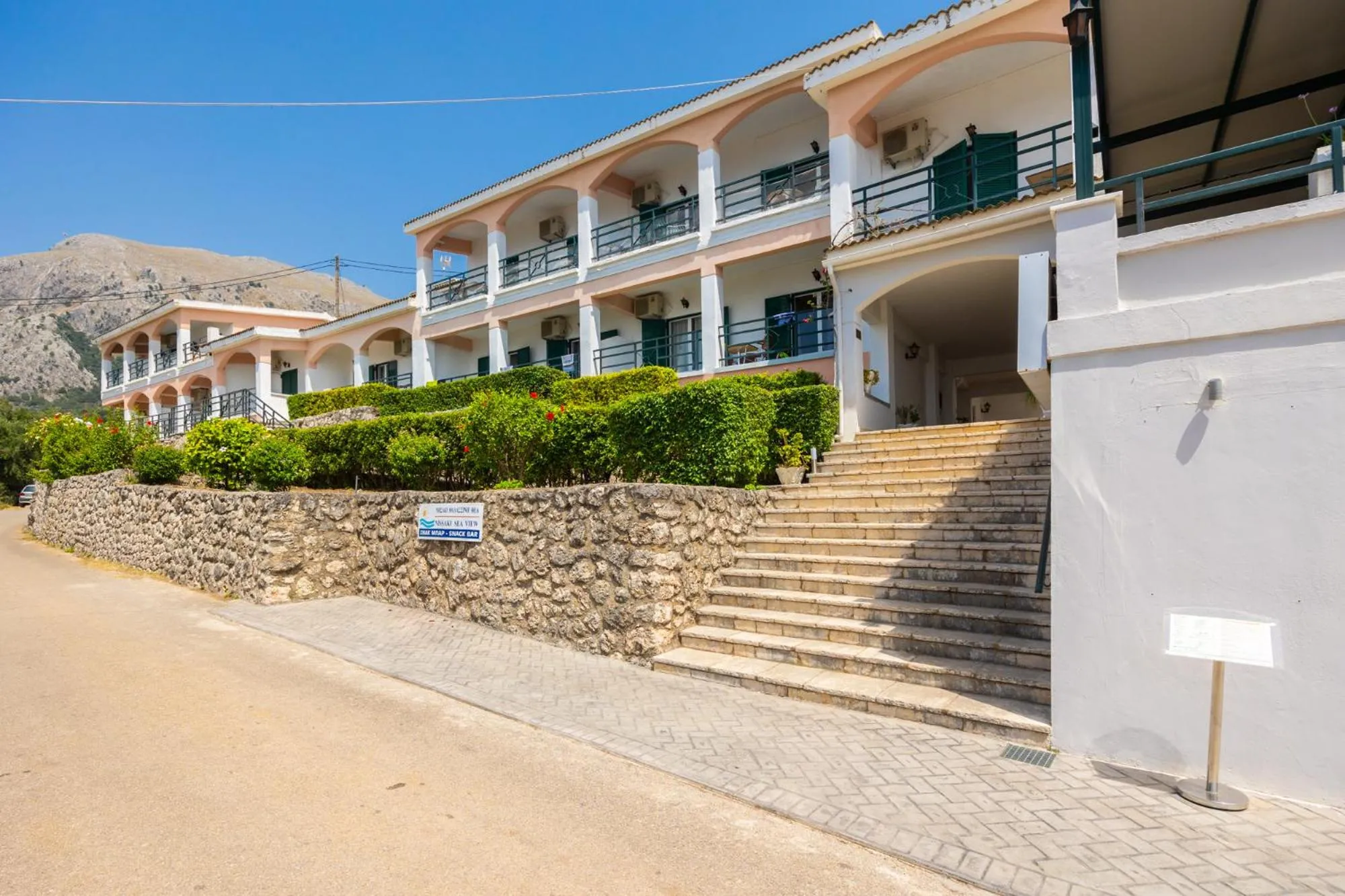 Property building in Nissaki Sea View Hotel