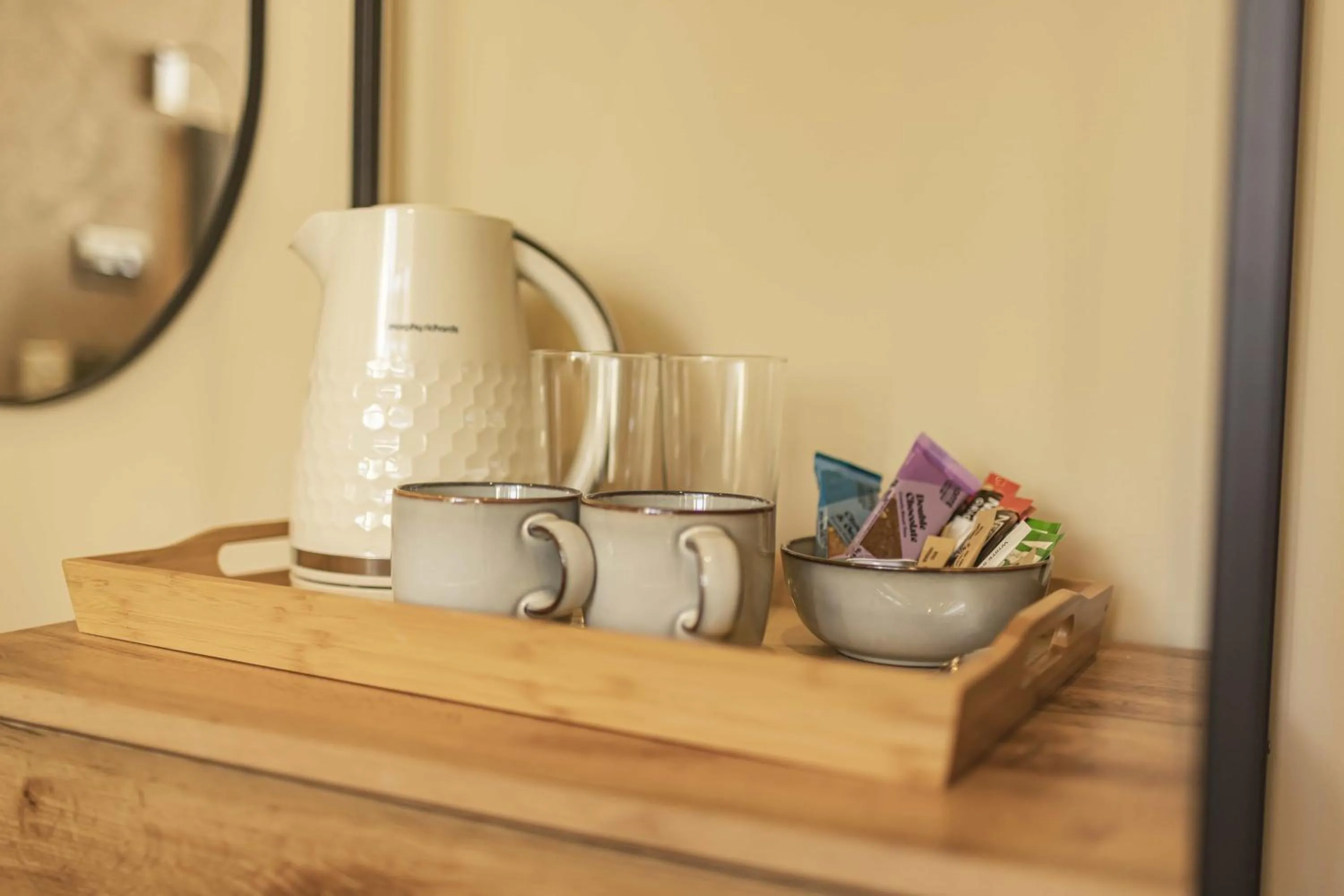 Coffee/tea facilities in Rooms at The Vault