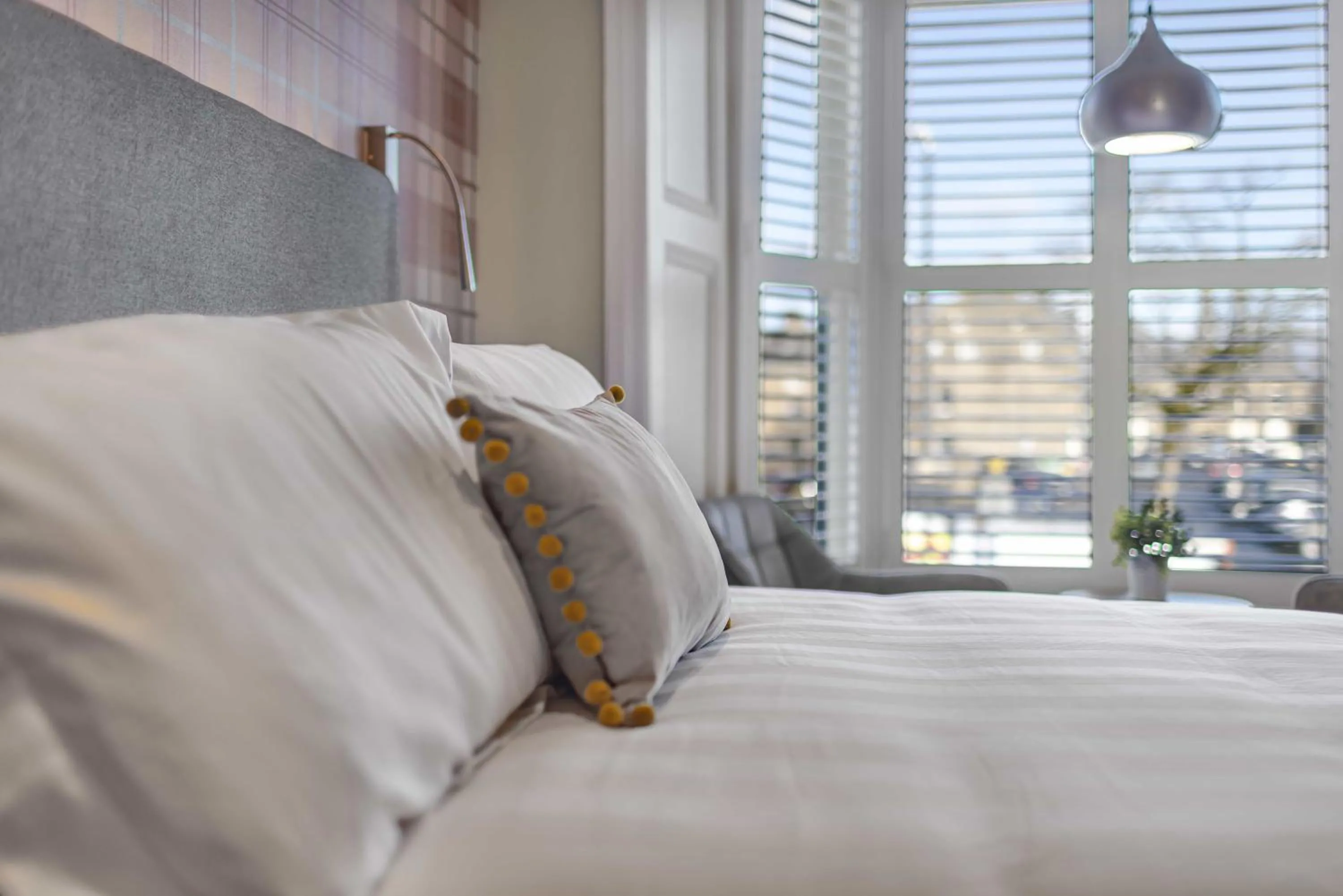 Bed in Rooms at The Vault