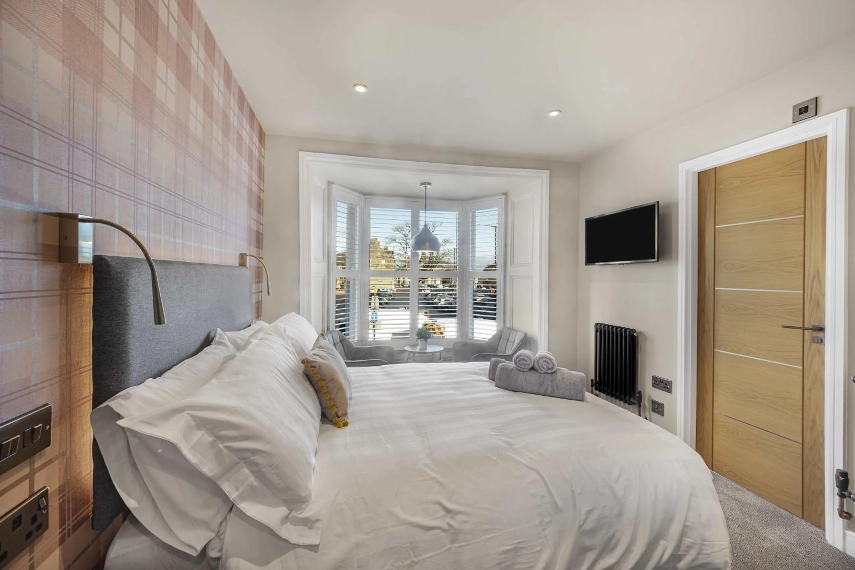 Bed in Rooms at The Vault