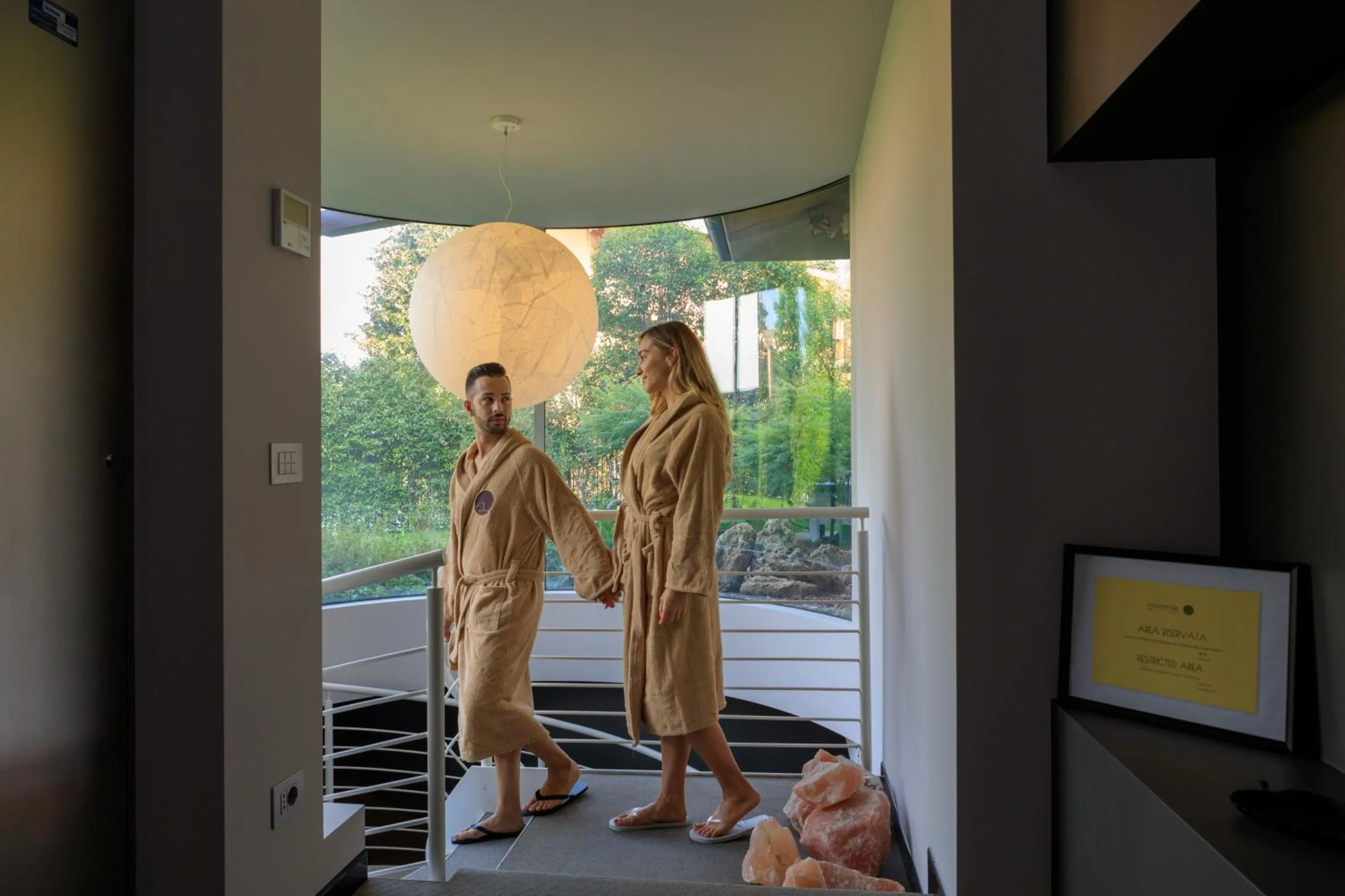 Spa and wellness centre/facilities in Brianteo Hotel Residence and Restaurant