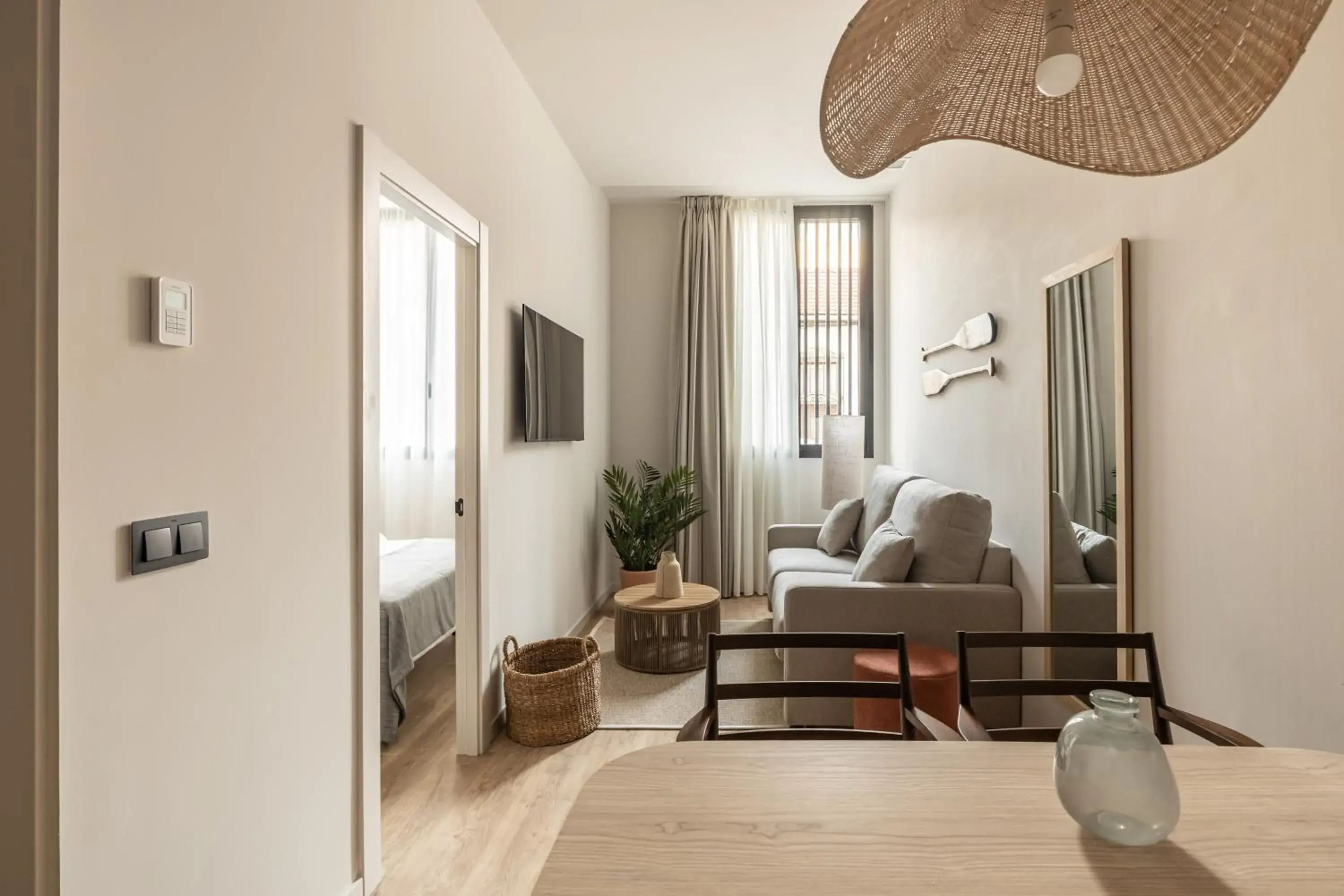 Living room in Líbere Málaga Trinidad Living room in Líbere Málaga Trinidad