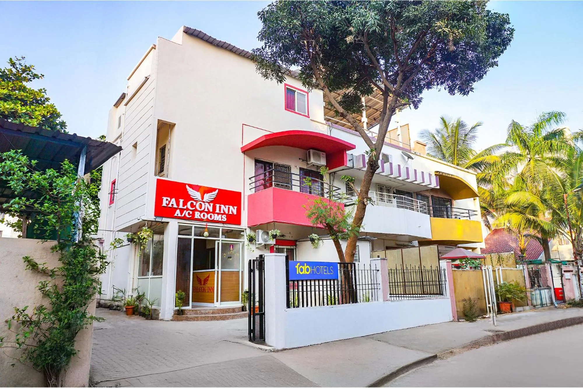 Property building in FabHotel New Falcon Inn - Nr Balewadi stadium