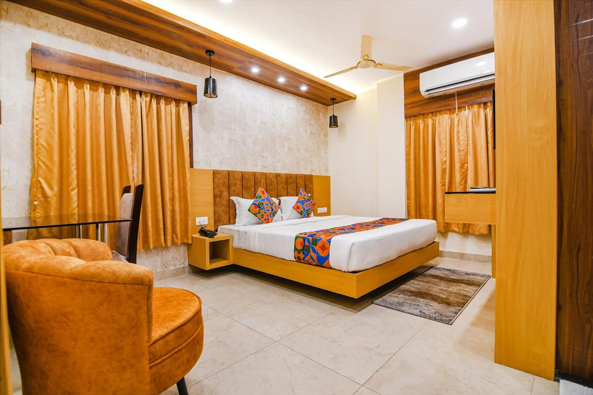 Bed in FabHotel Sonali Golden Palace - Nr Bhubaneswar Railway Station