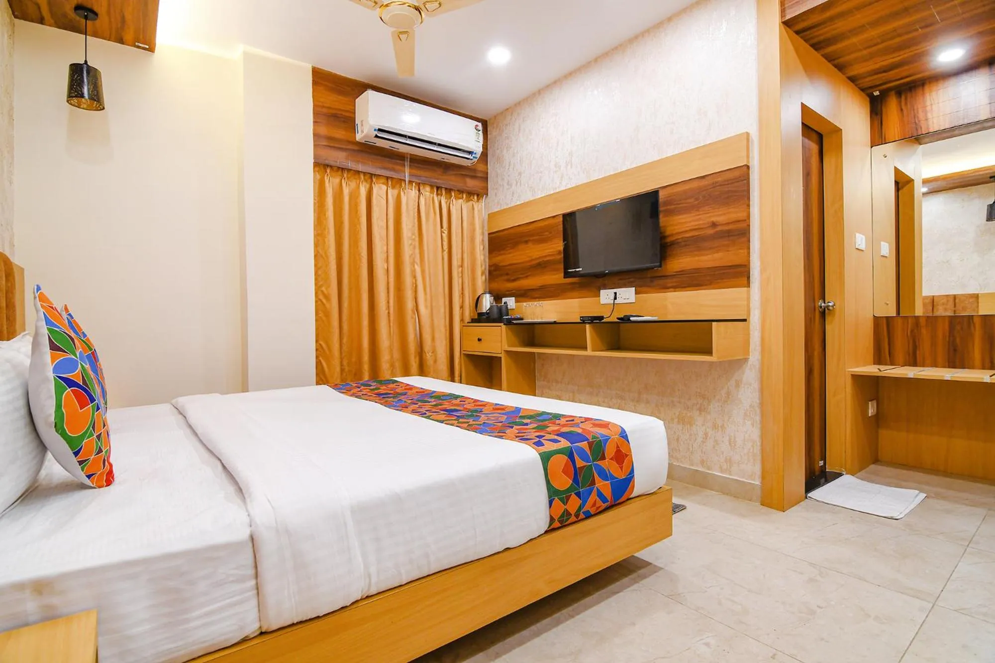 Bed in FabHotel Sonali Golden Palace - Nr Bhubaneswar Railway Station