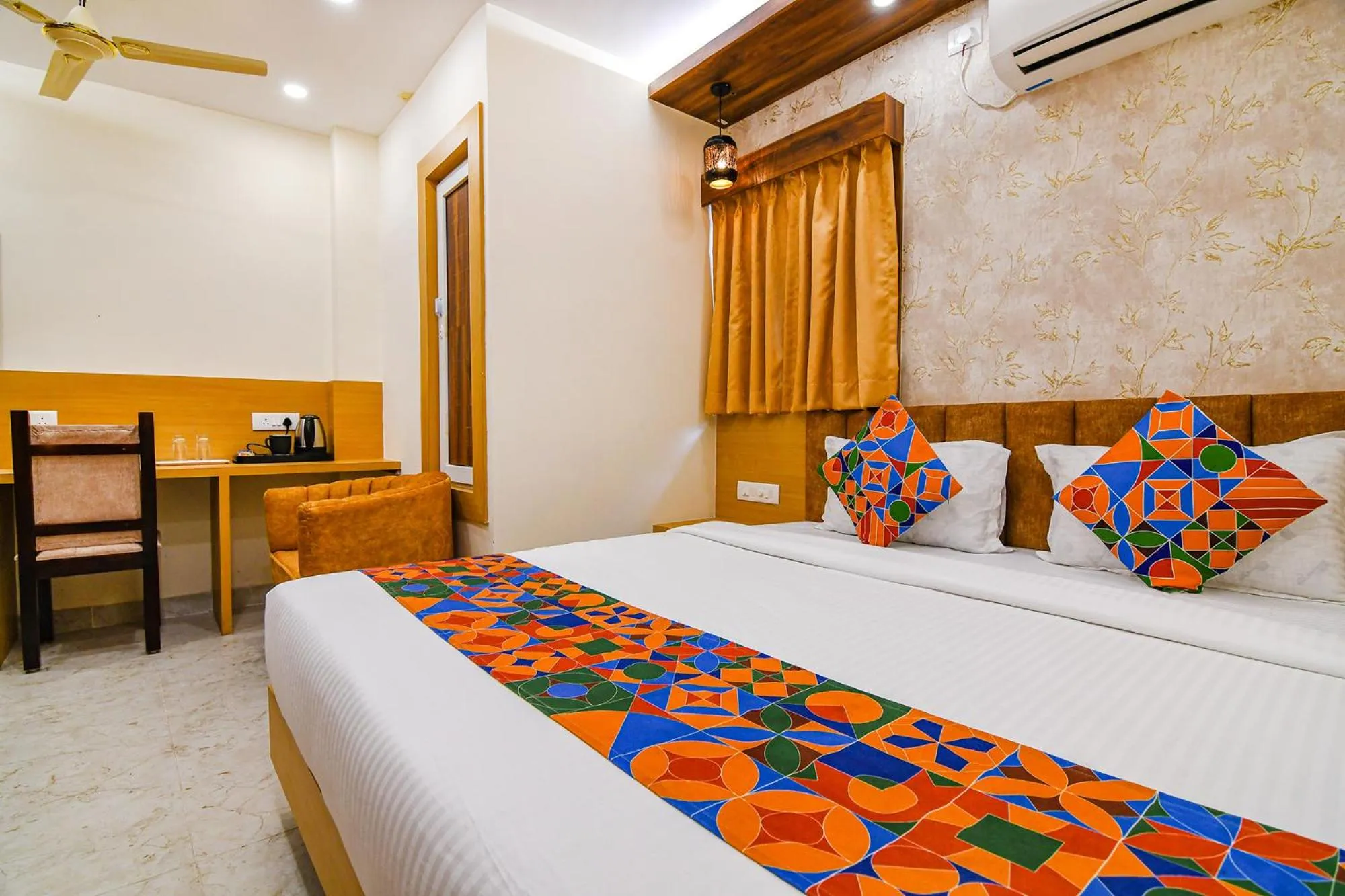 Bed in FabHotel Sonali Golden Palace - Nr Bhubaneswar Railway Station