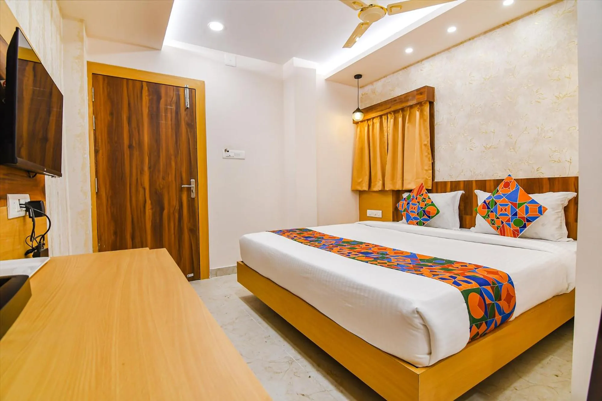 Bed in FabHotel Sonali Golden Palace - Nr Bhubaneswar Railway Station