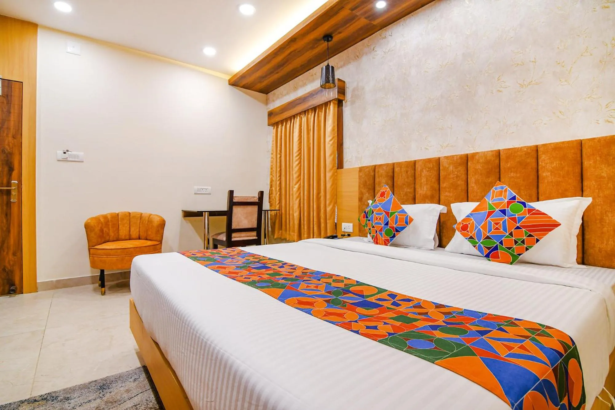 Bed in FabHotel Sonali Golden Palace - Nr Bhubaneswar Railway Station
