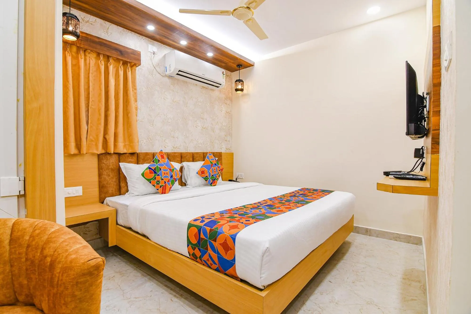 Bed in FabHotel Sonali Golden Palace - Nr Bhubaneswar Railway Station