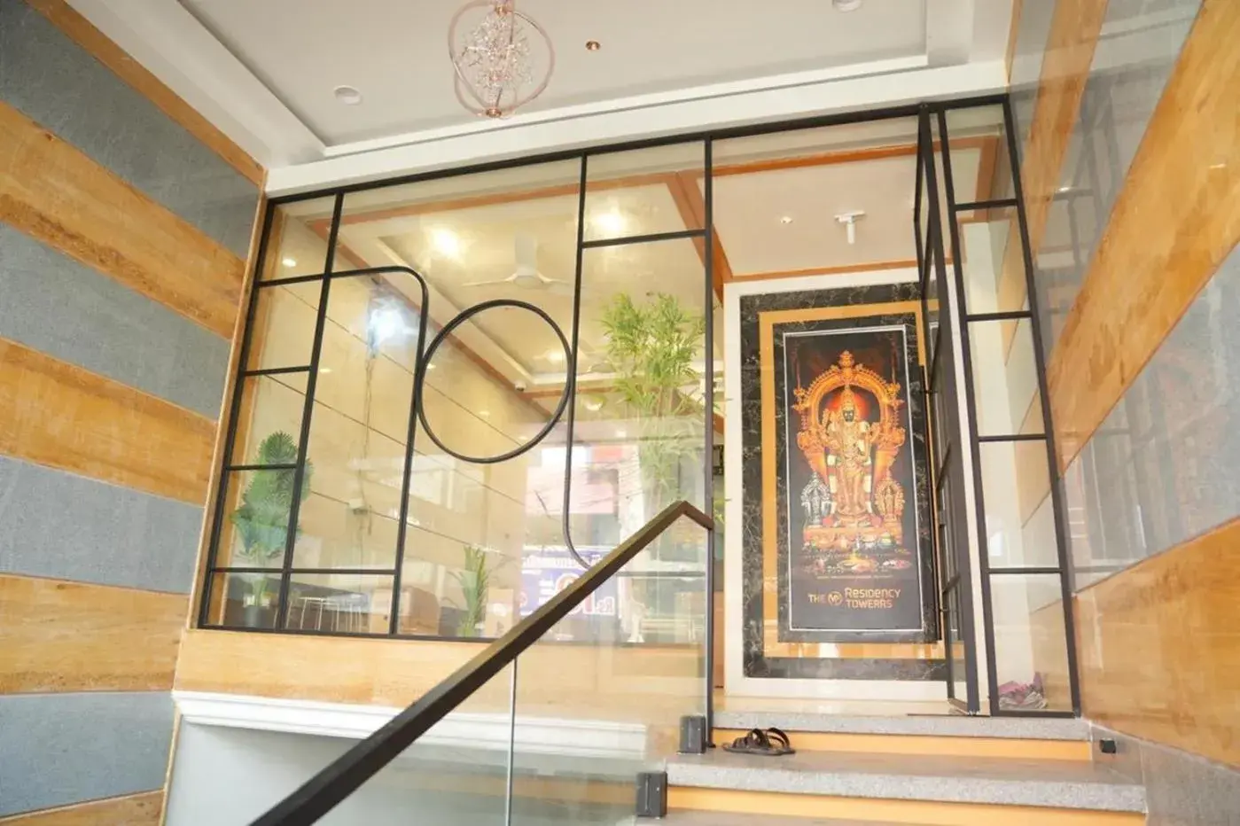 Facade/entrance in The VP Residency Towerrs Facade/entrance in The VP Residency Towerrs