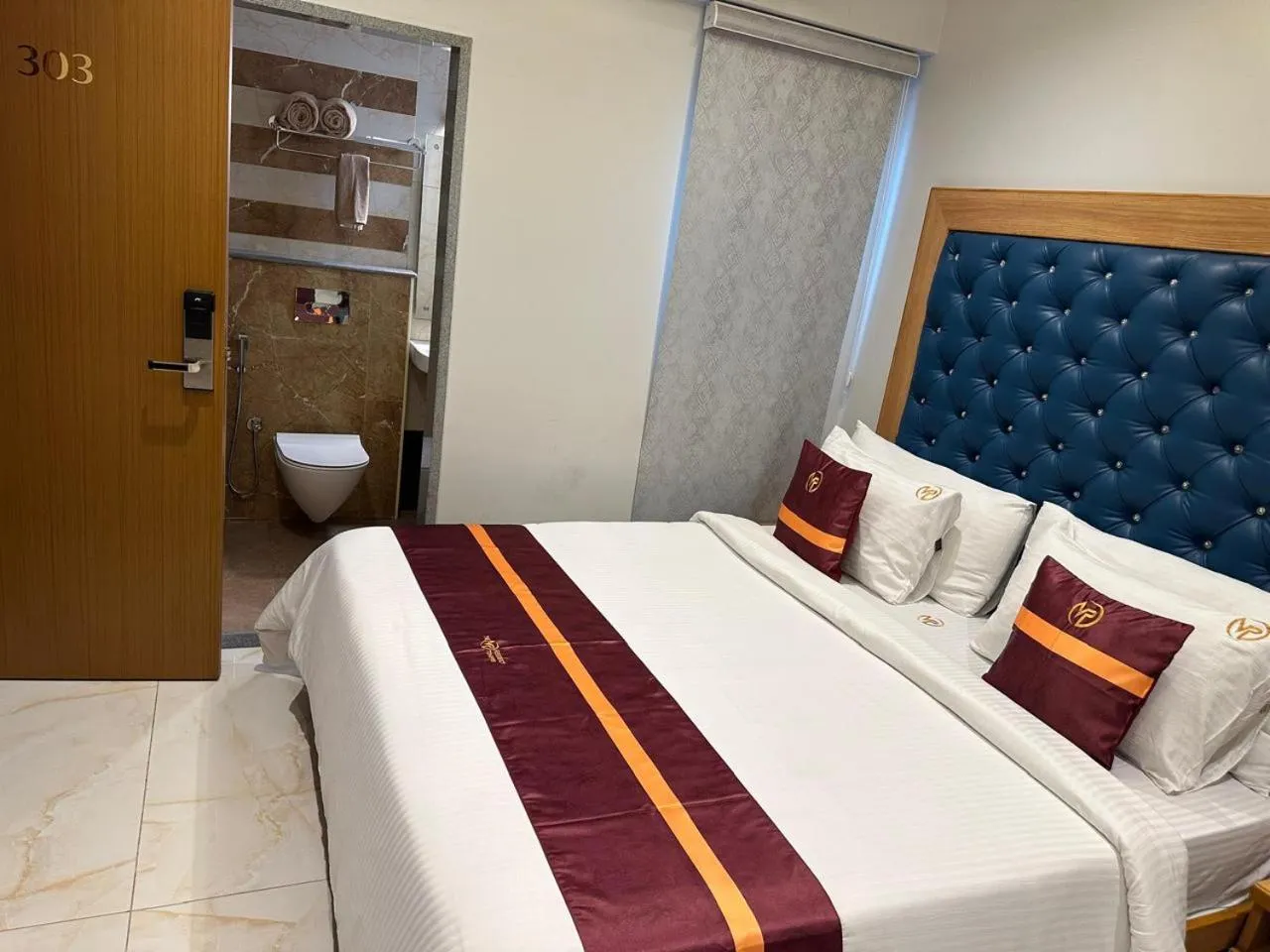 Bed in The VP Residency Towerrs