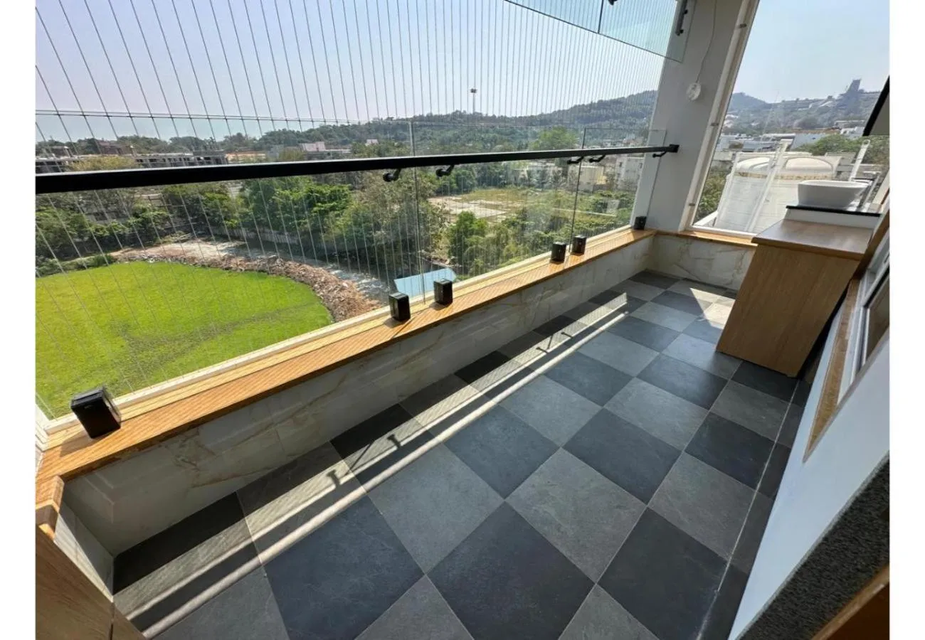 Balcony/Terrace in The VP Residency Towerrs