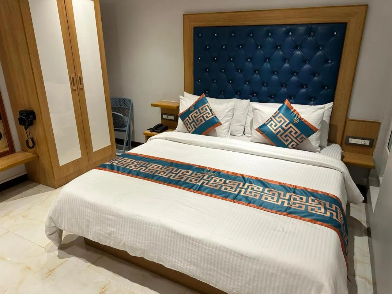 Bed in The VP Residency Towerrs