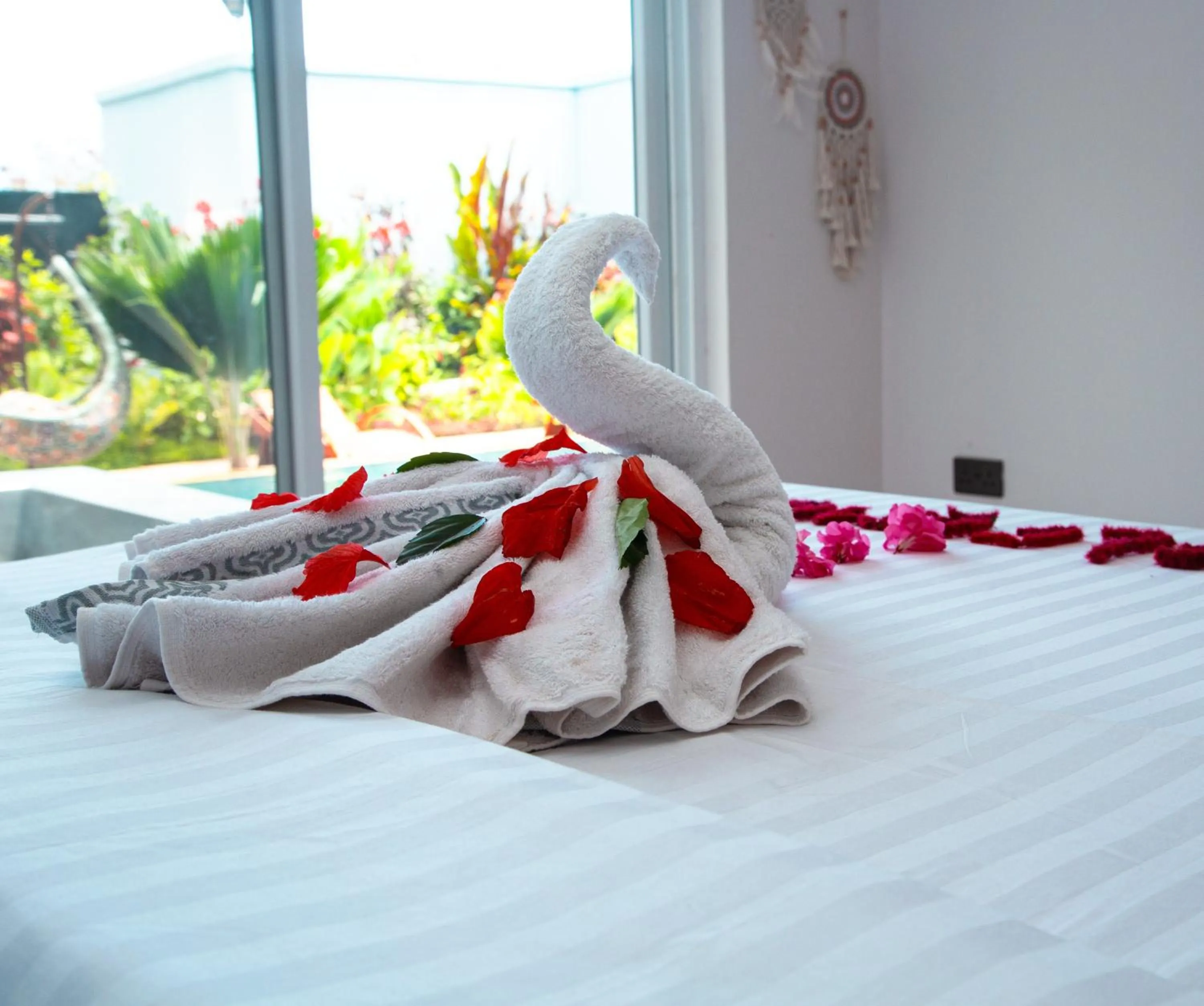 Bed in Jazira Palace