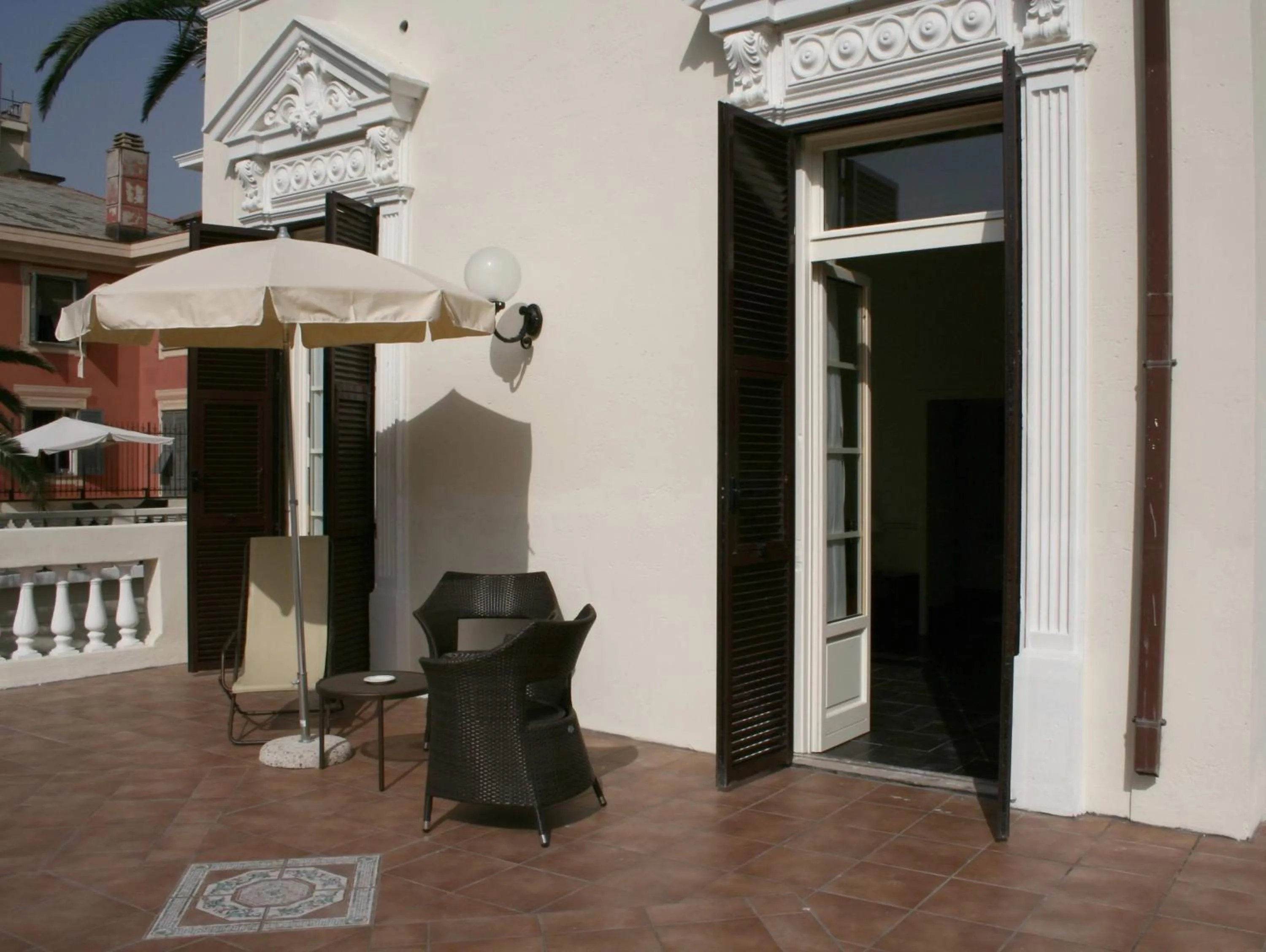 Balcony/Terrace in Villa Imperiale Hotel