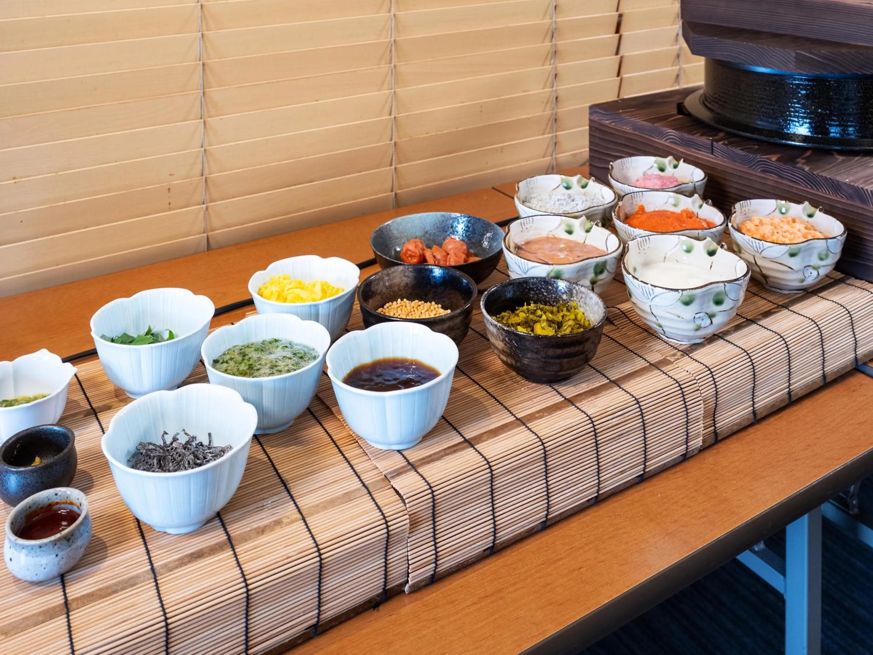 Buffet breakfast in APA Hotel Shonan Tsujido Ekimae
