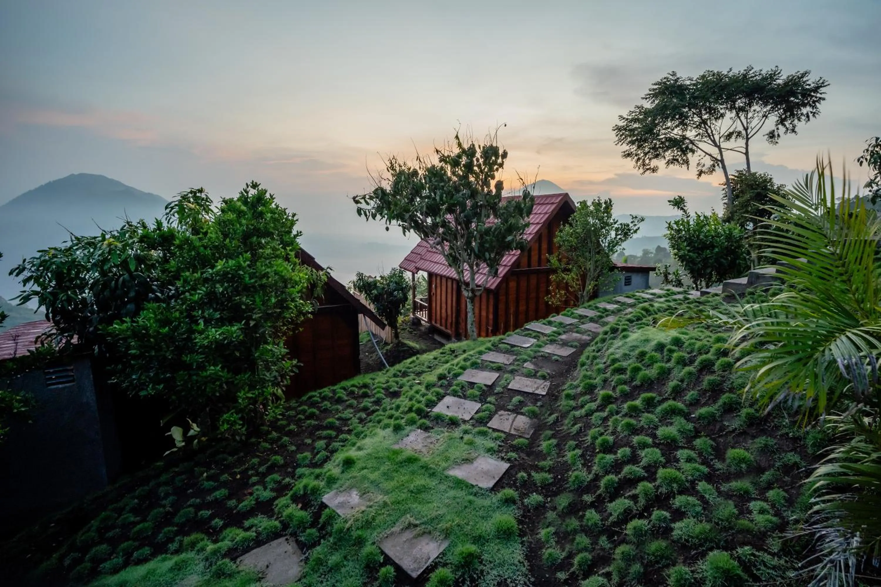 Lobby or reception in Pondok Devana Kintamani