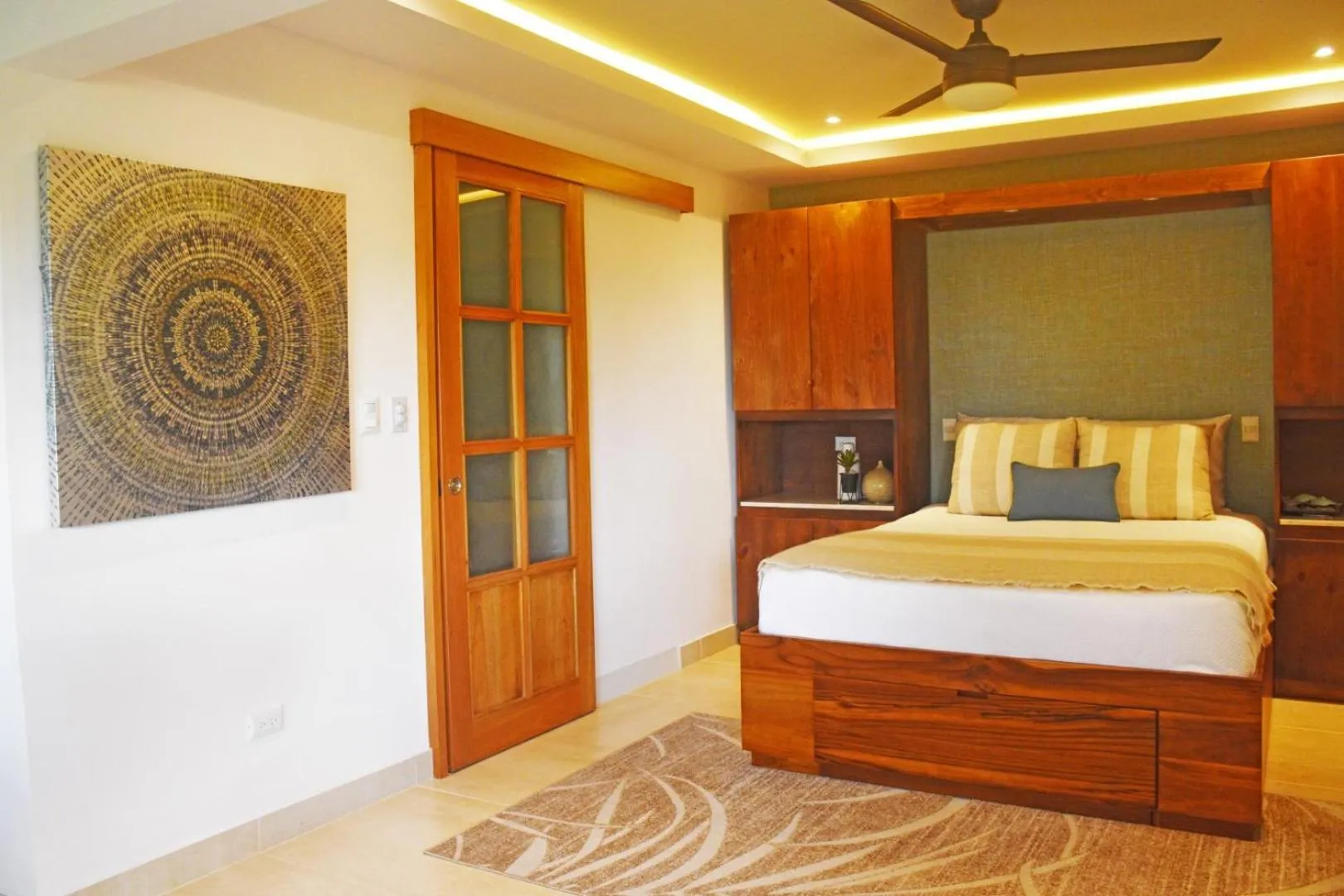 Bathroom, Bed in Hotel Villas Nicolas - Adults Only