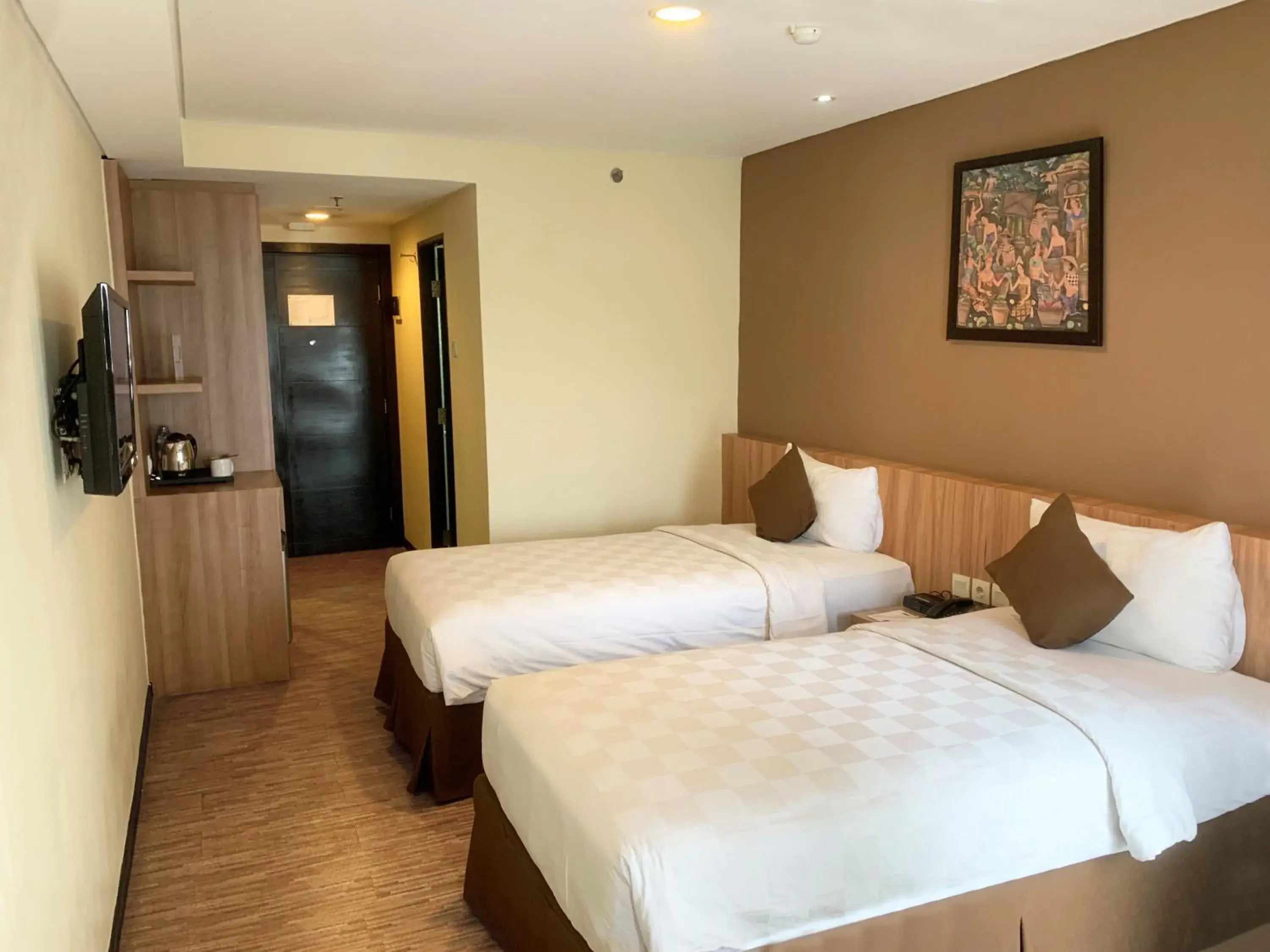 Bedroom, Bed in Grand Serpong Hotel Bedroom, Bed in Grand Serpong Hotel