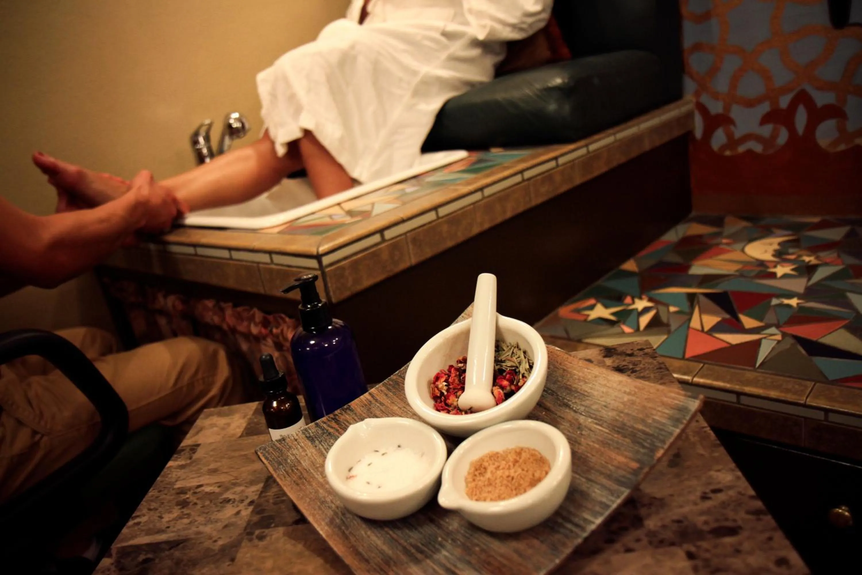 Spa and wellness centre/facilities in McMenamins Grand Lodge