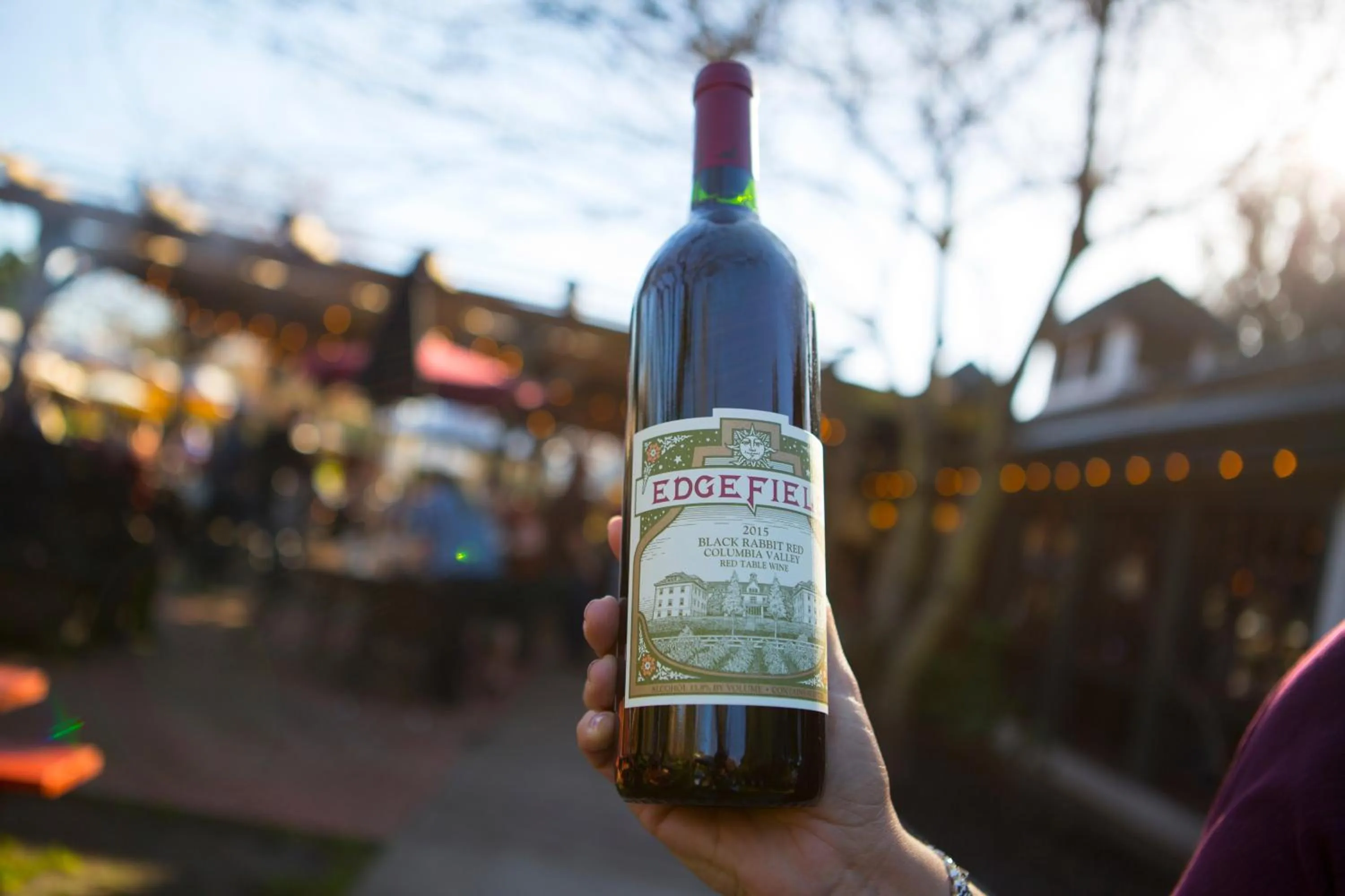 Drinks in McMenamins Grand Lodge