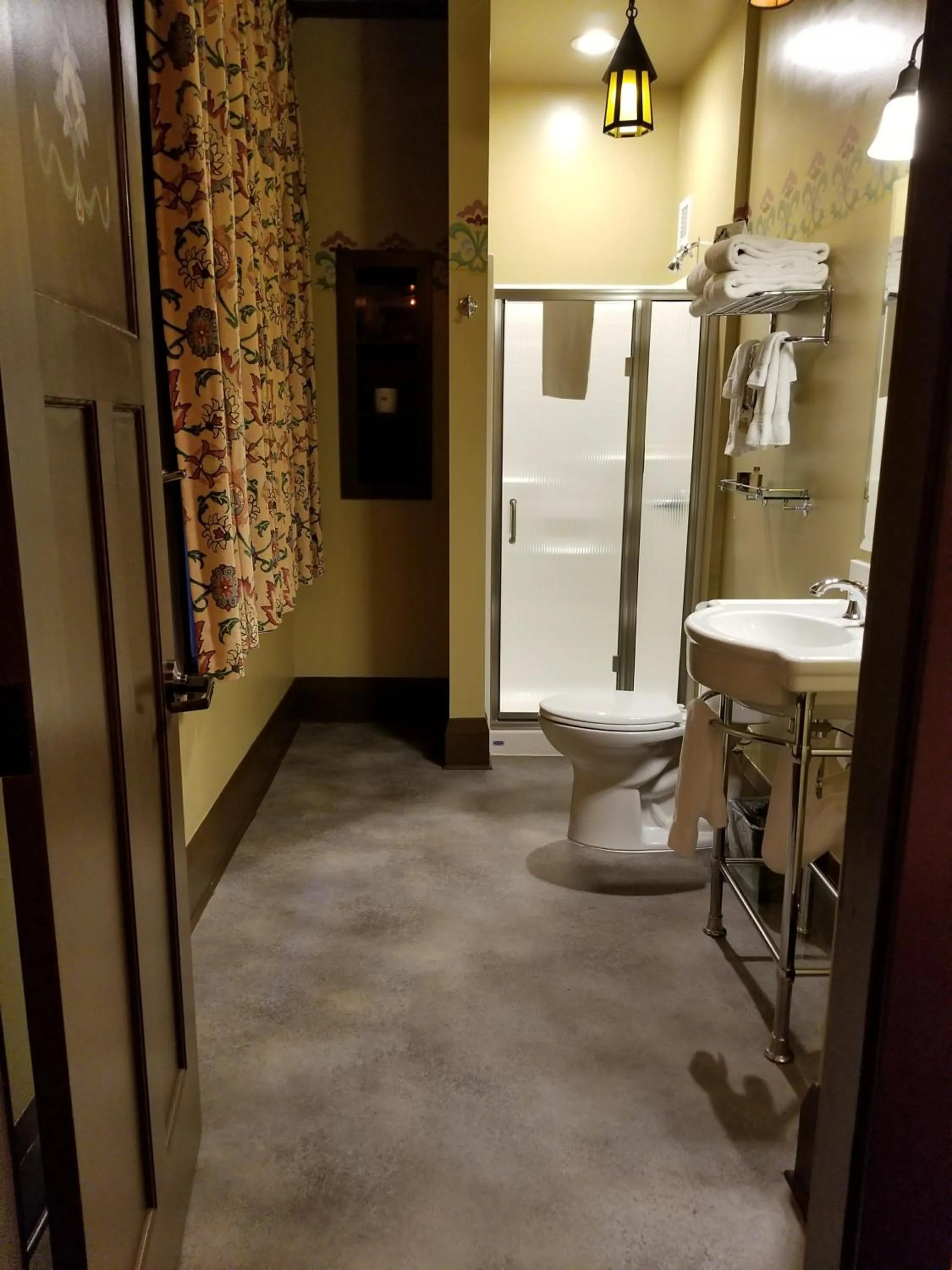 Bathroom in McMenamins Grand Lodge