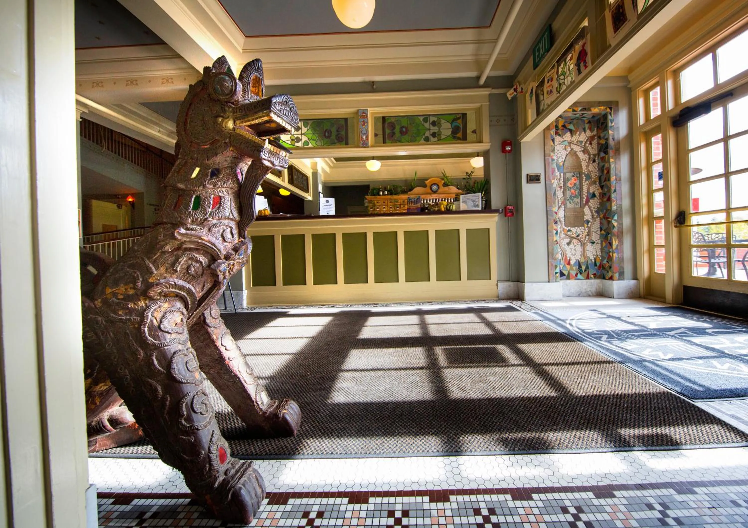 Lobby or reception in McMenamins Grand Lodge