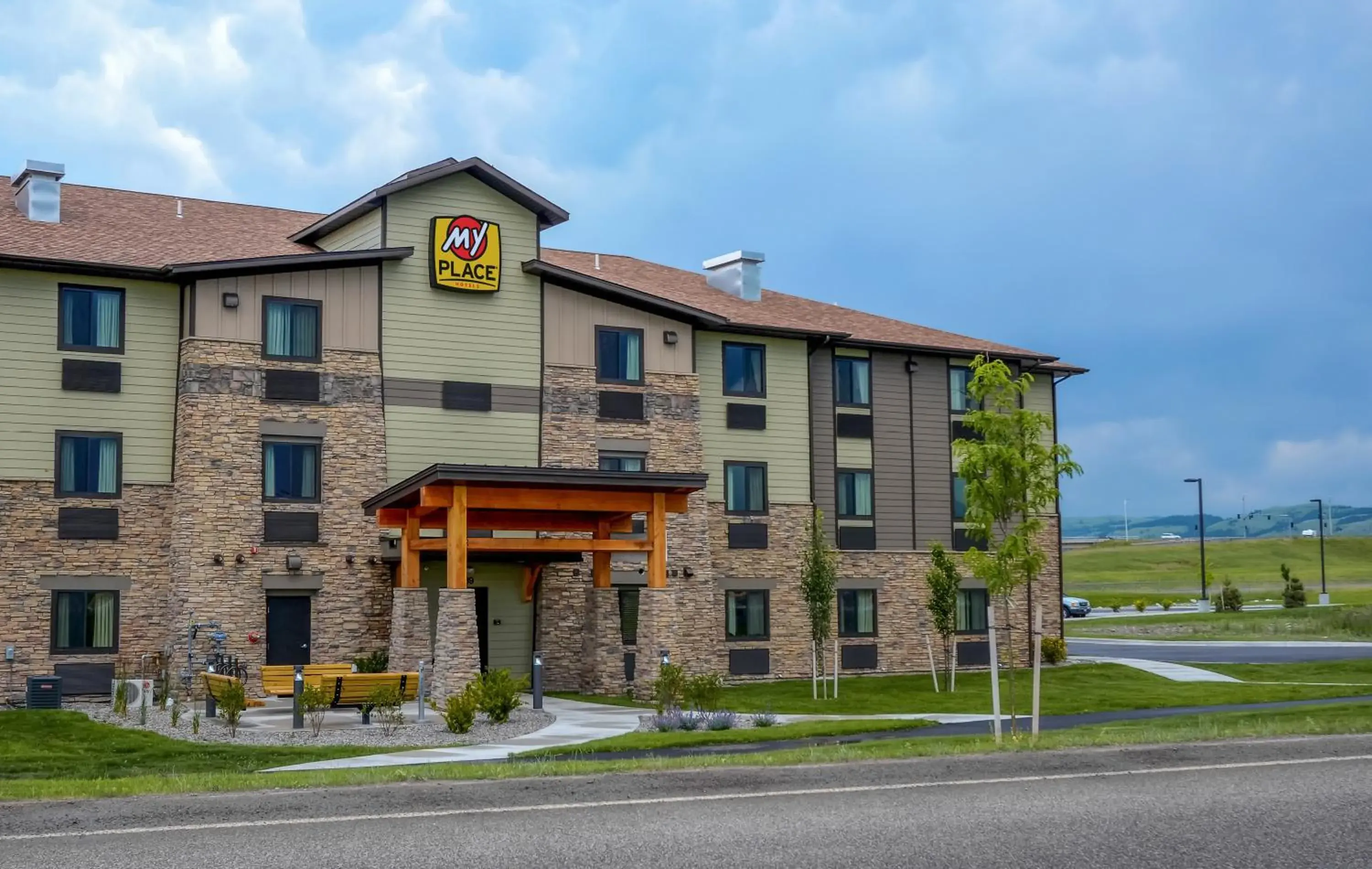 Property building in My Place Hotel-Bozeman, MT Property building in My Place Hotel-Bozeman, MT