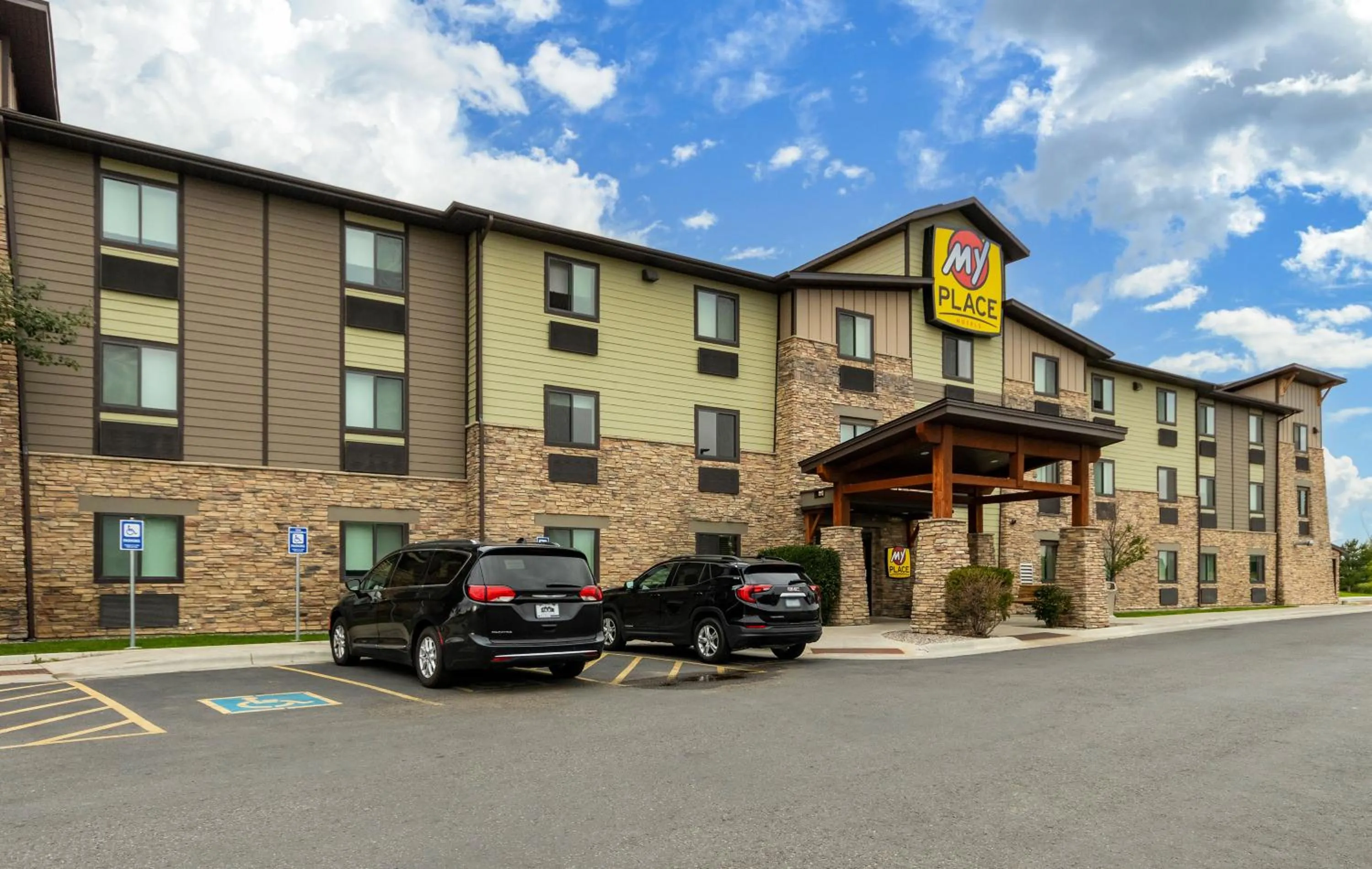 Property building in My Place Hotel-Bozeman, MT