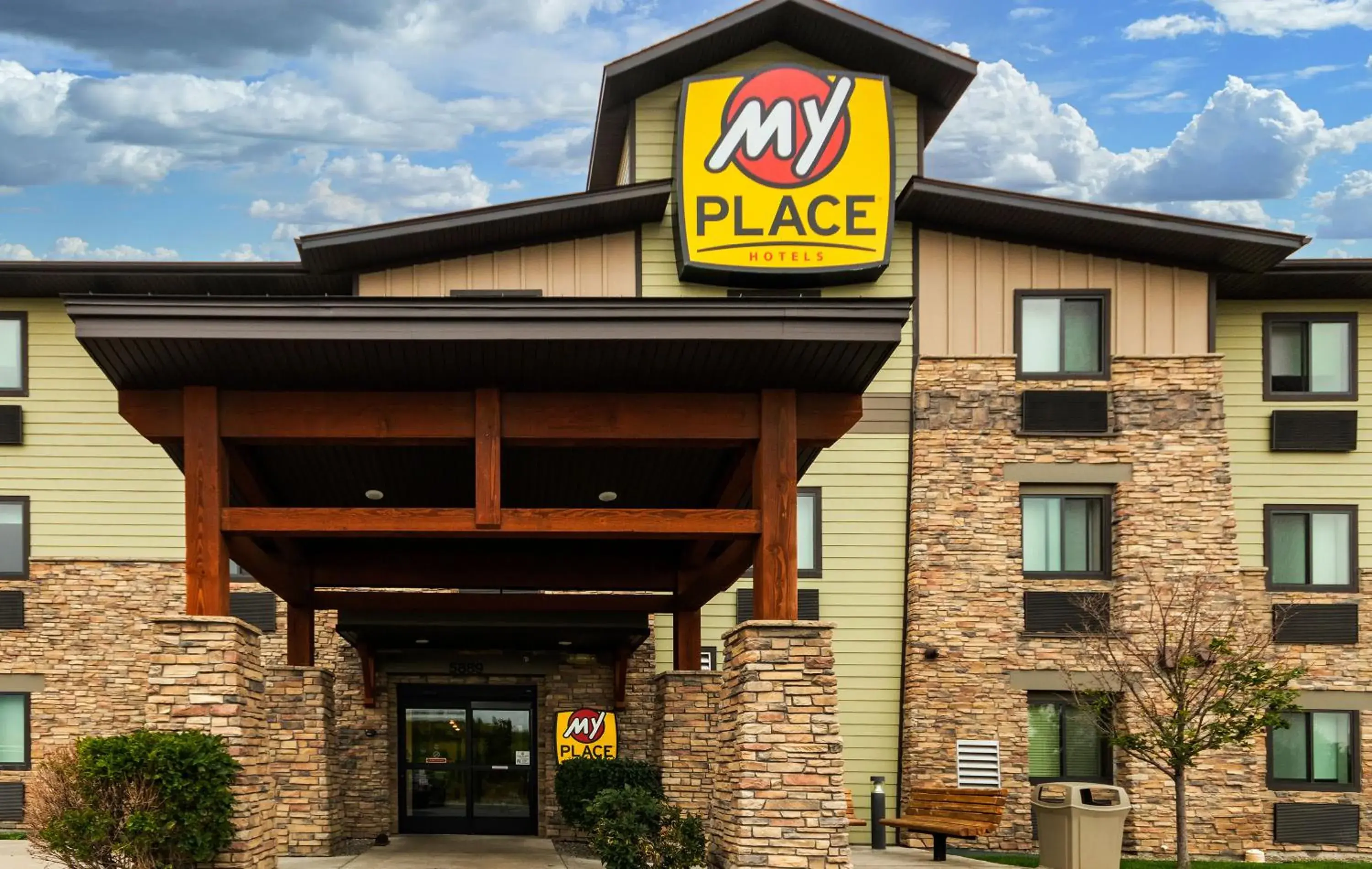 Property building in My Place Hotel-Bozeman, MT Property building in My Place Hotel-Bozeman, MT